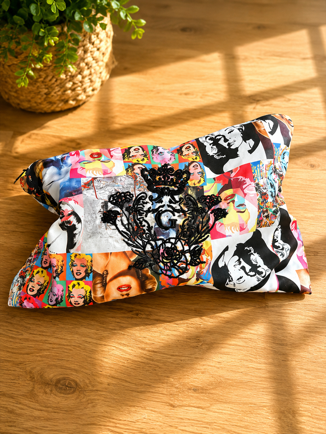 Pochette XL« MARILYN POP » 🩷🖤