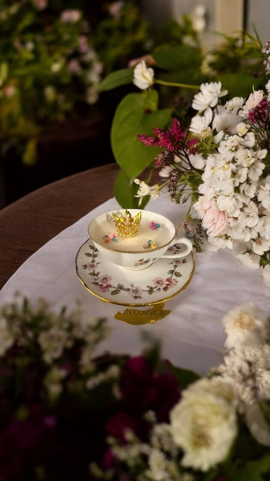 Bougie Queen G Ambre Gris