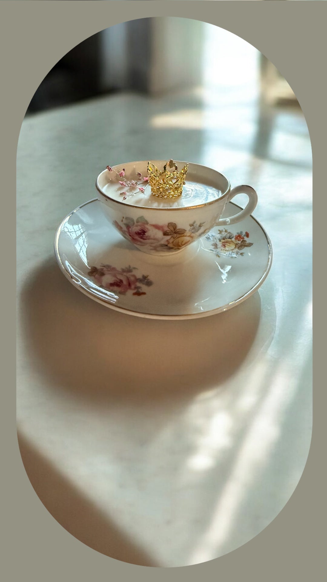 Bougie Queen G Ambre Gris