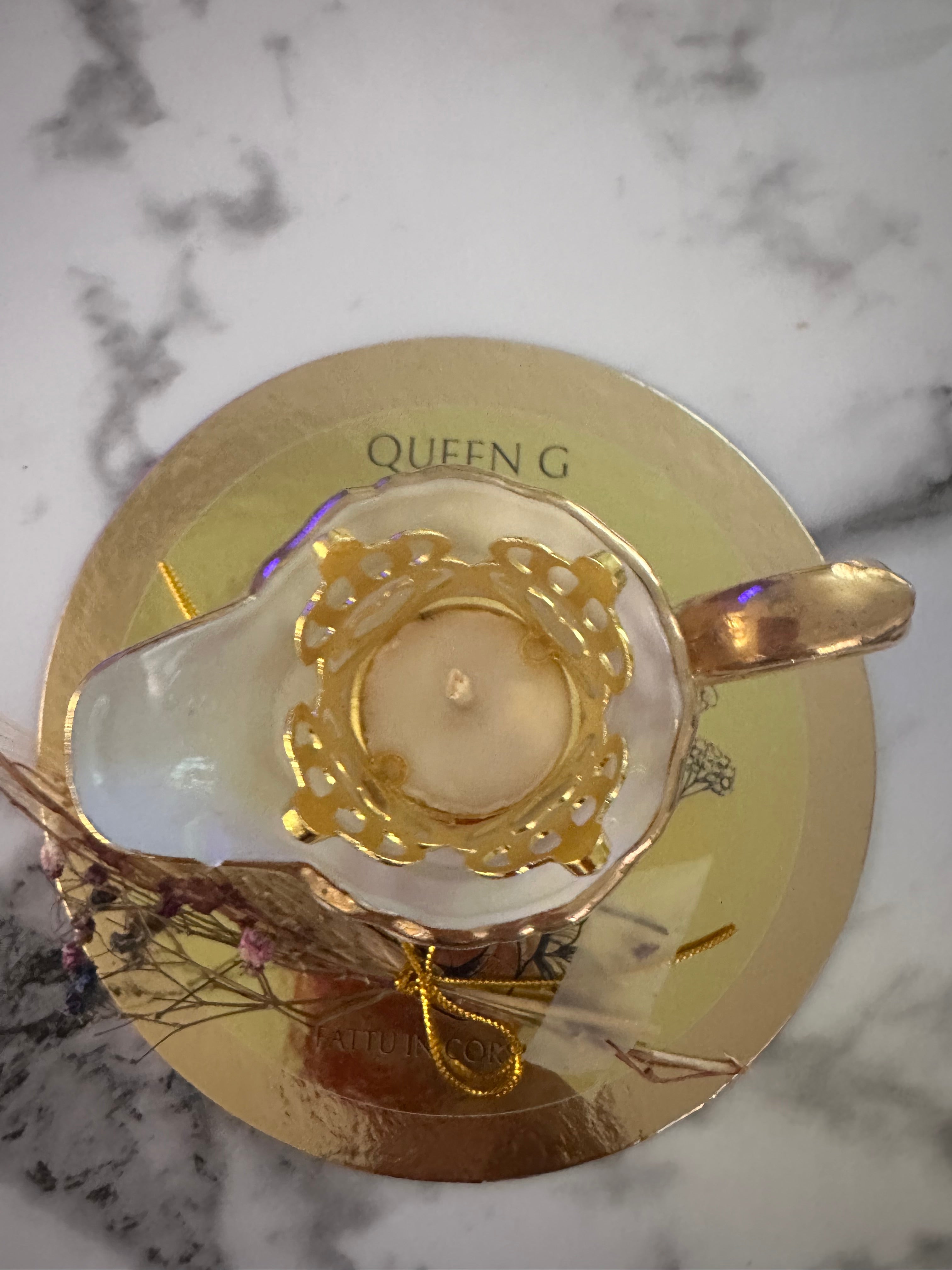 Bougie Queen G Fleurs du Maquis Corse
