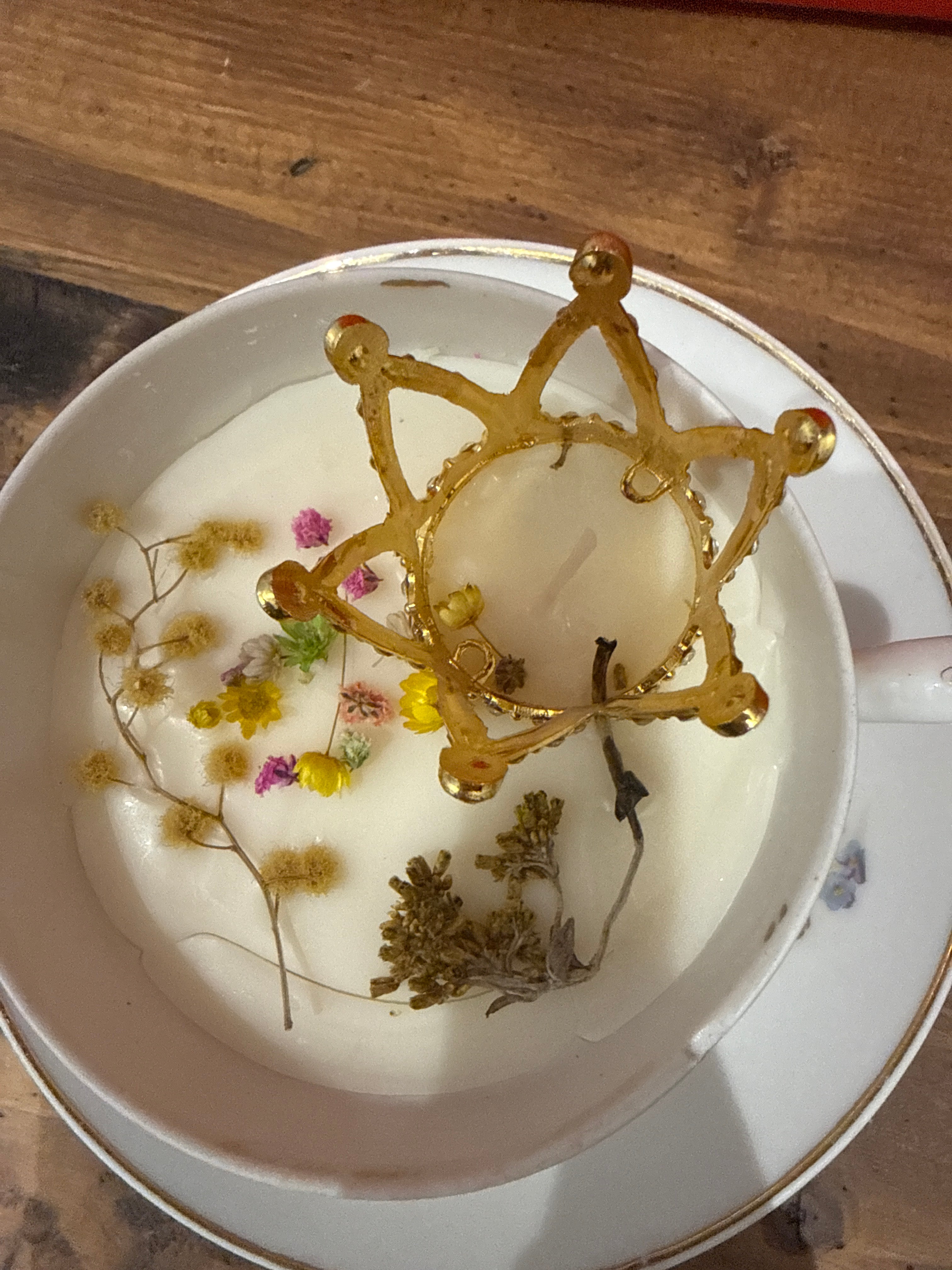 Bougie Queen G Chocolat Noisette