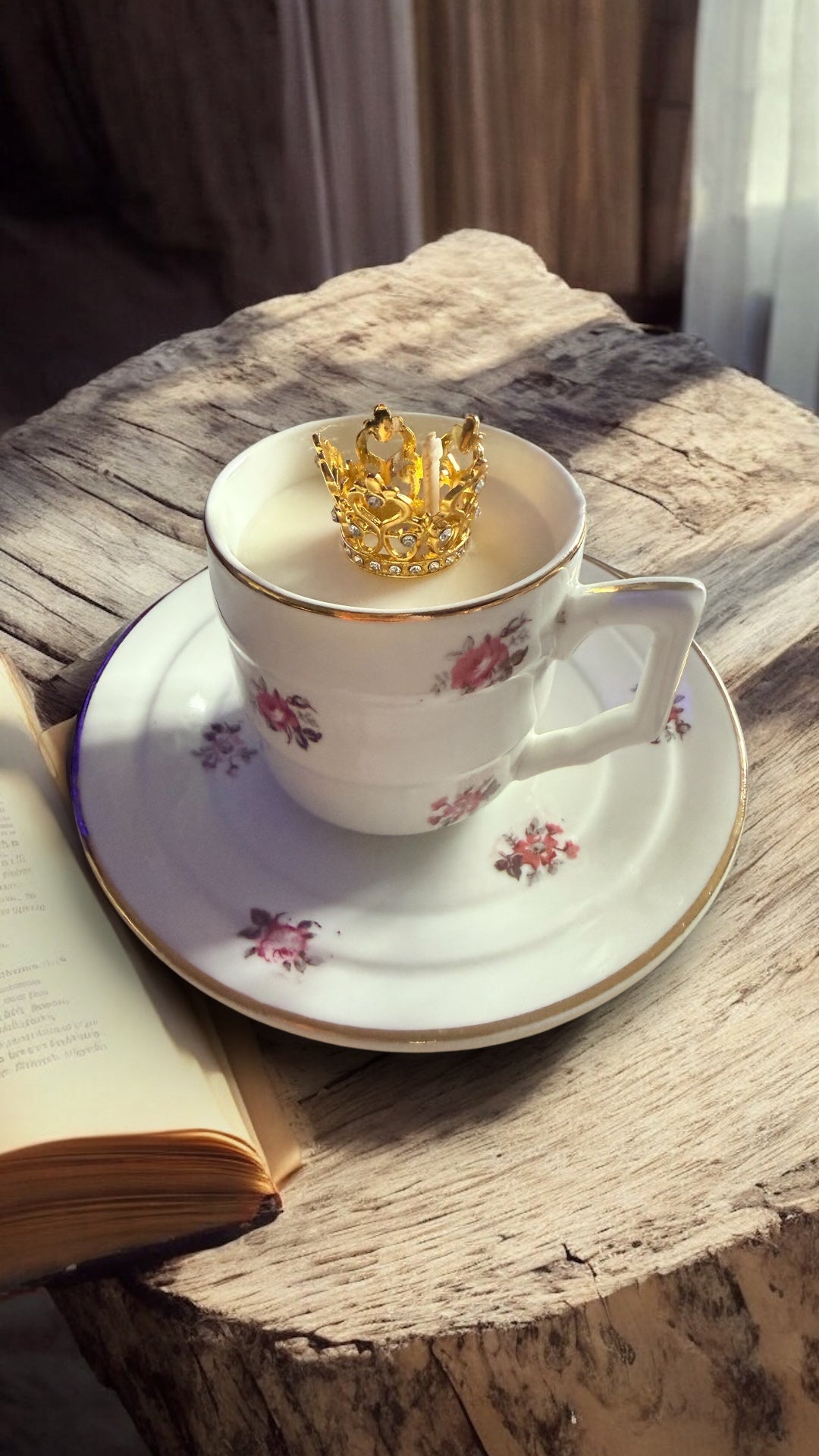 Bougie Queen G Ambre Gris