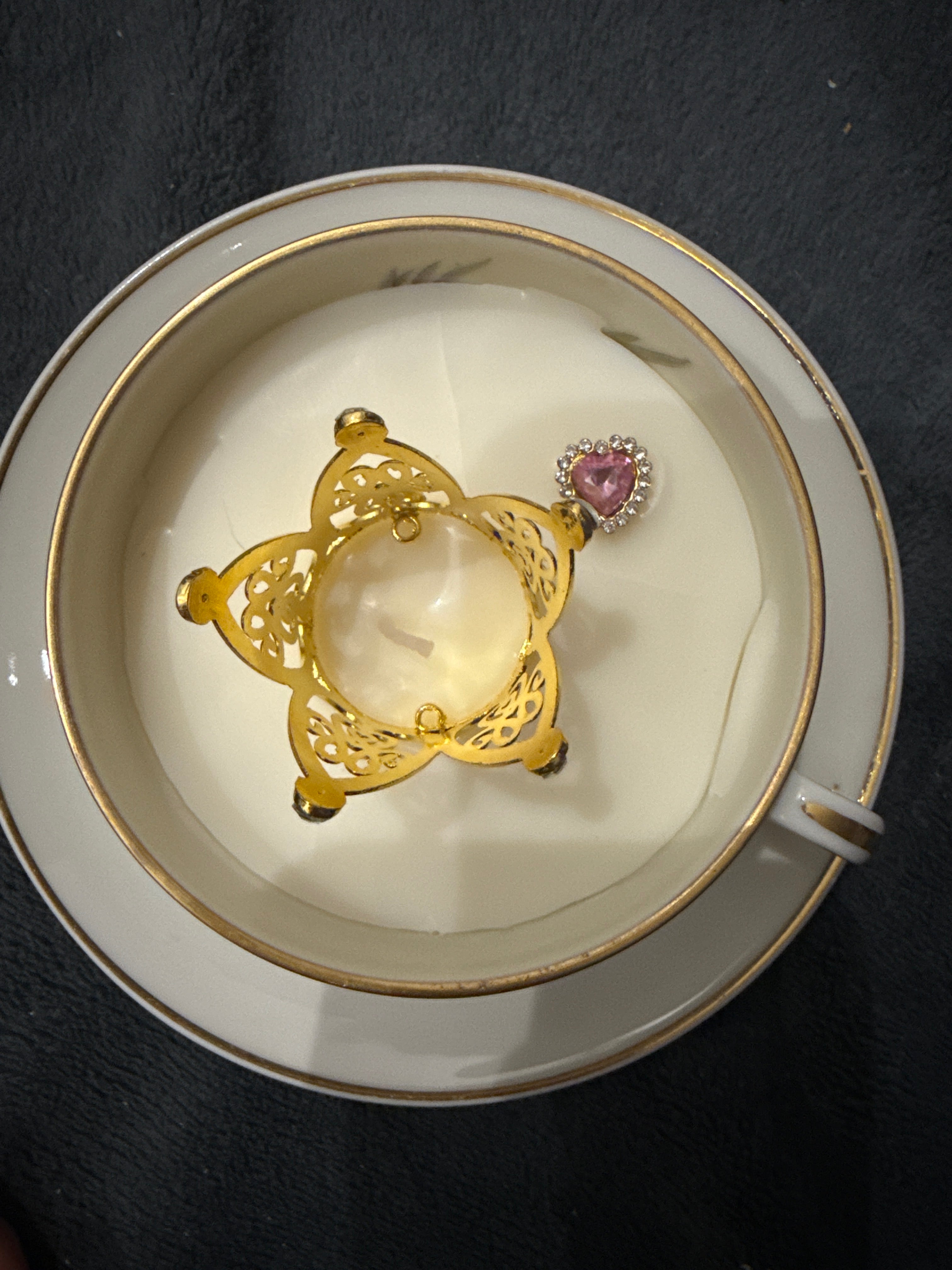 Bougie Queen G Chocolat Noisette