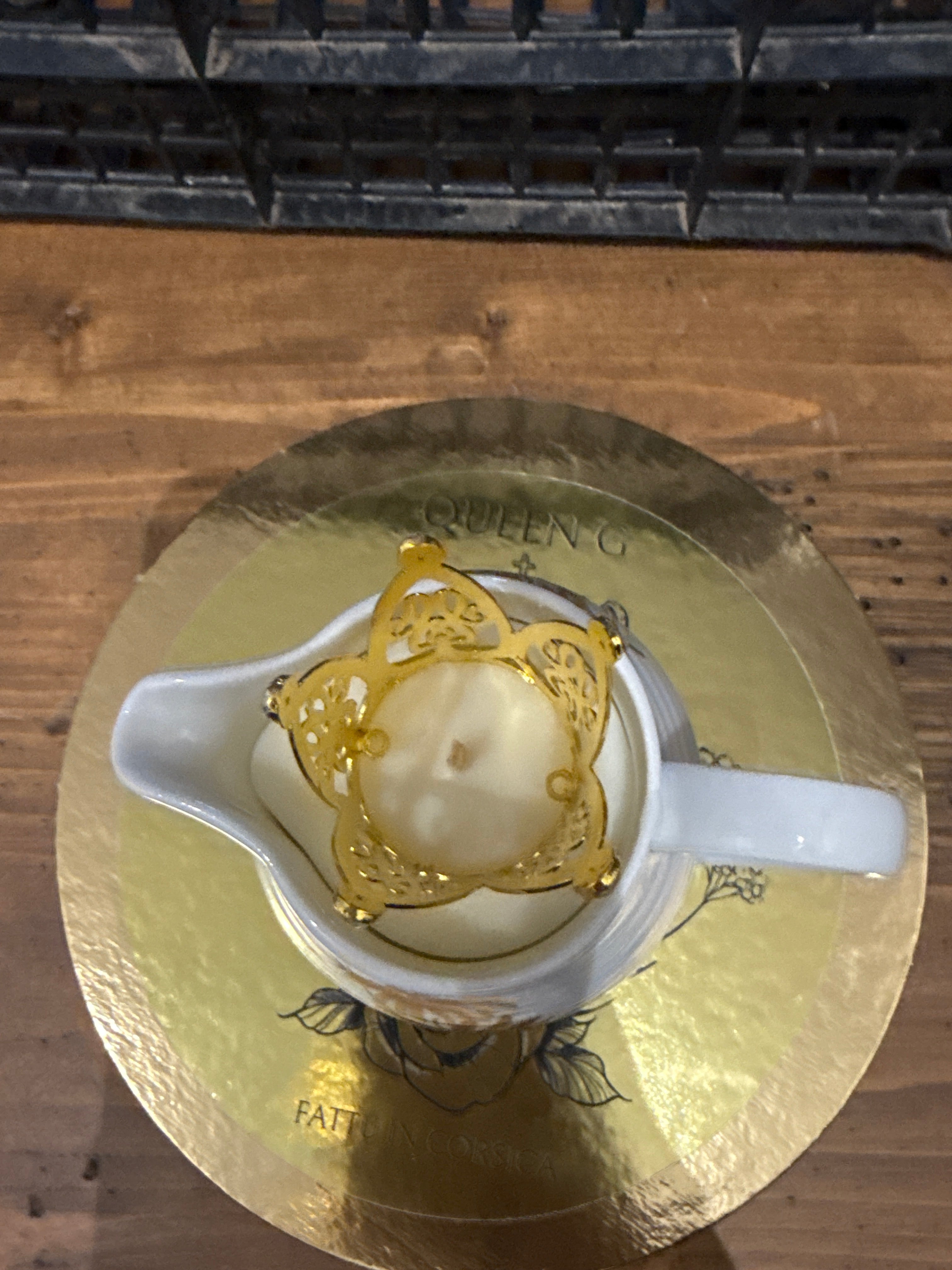 Bougie Queen G Ambre Gris