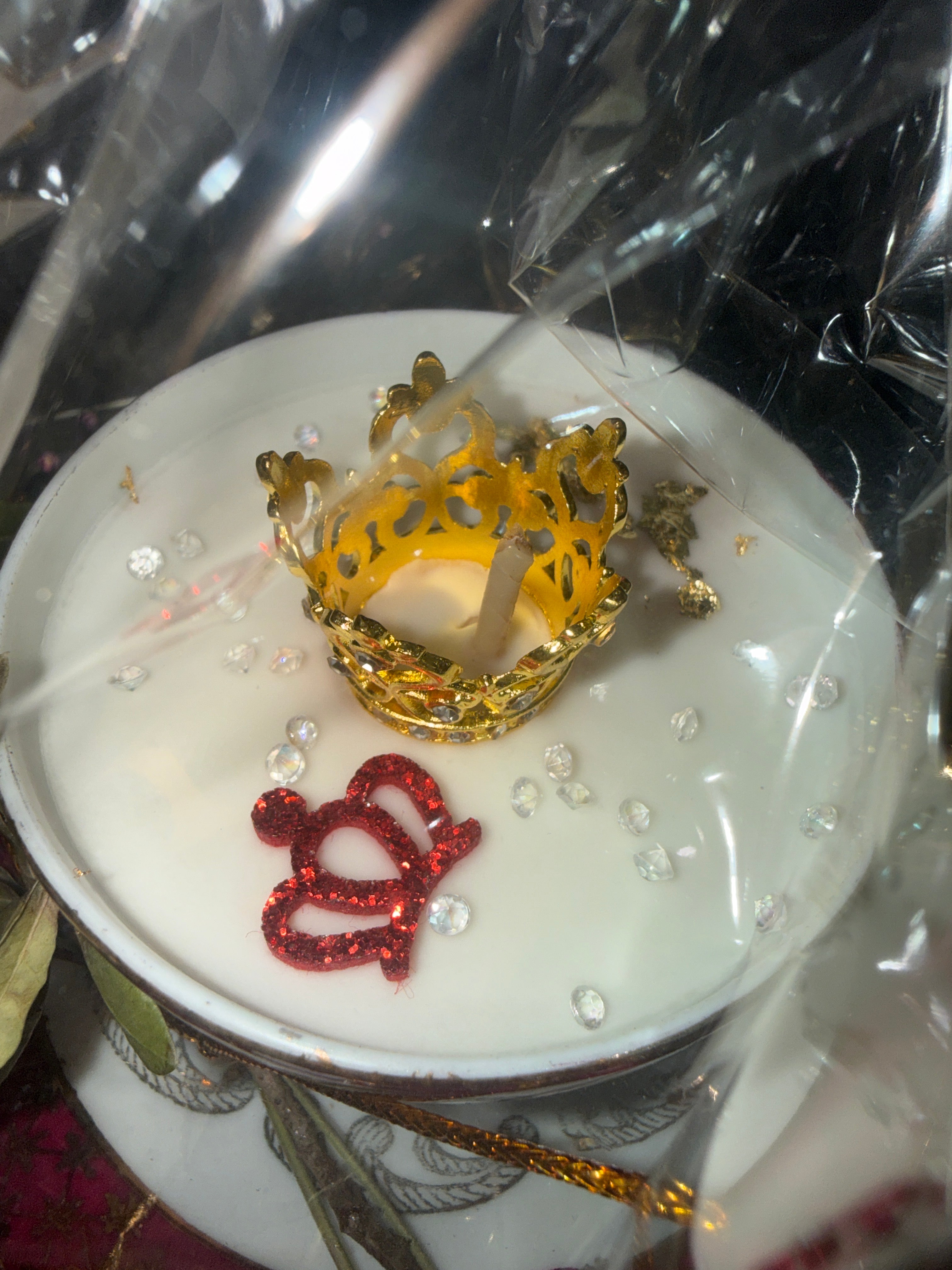 Bougie Queen G Fleurs du Maquis Corse