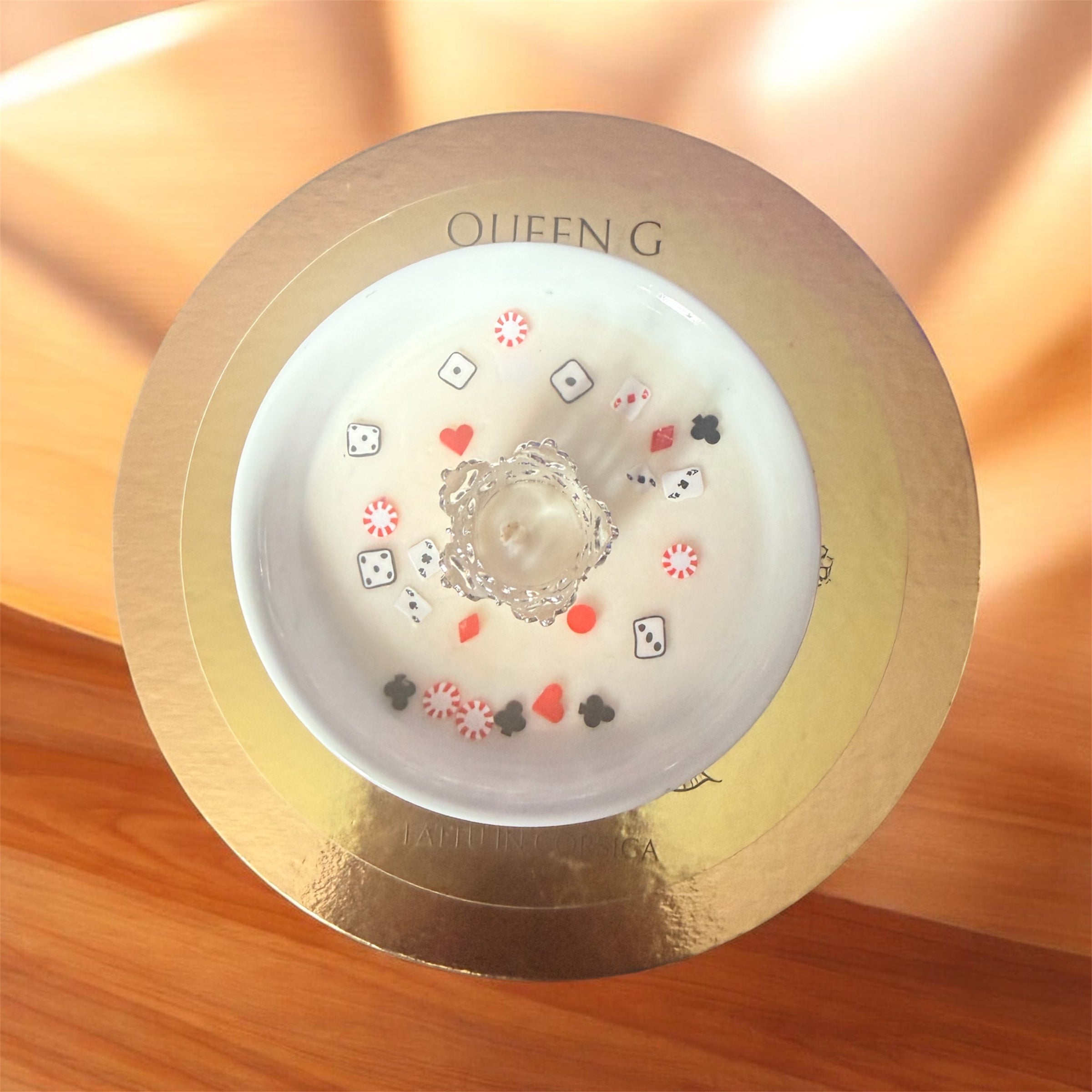 Bougie Queen G Ambre Gris