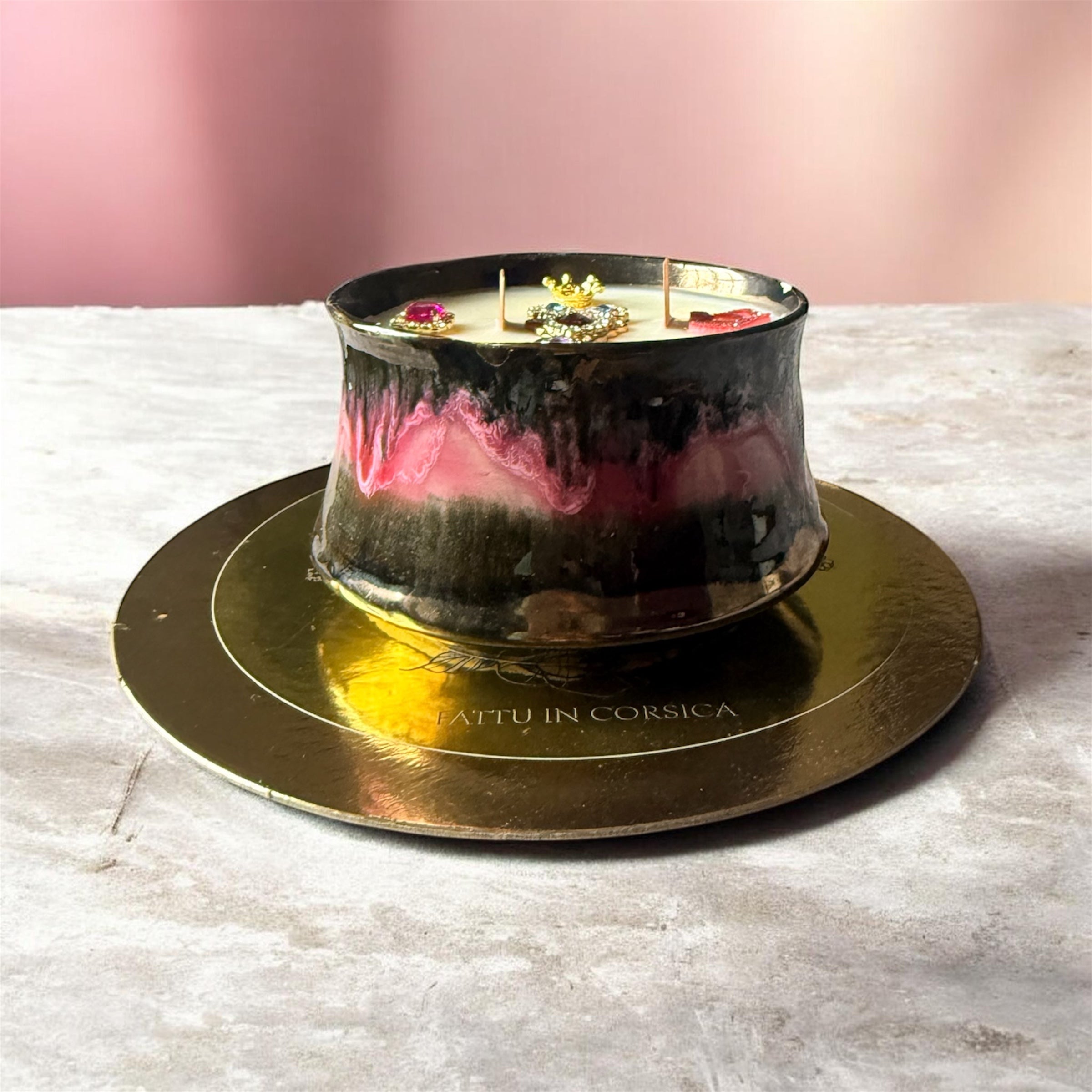 Bougie Queen G Ambre Gris