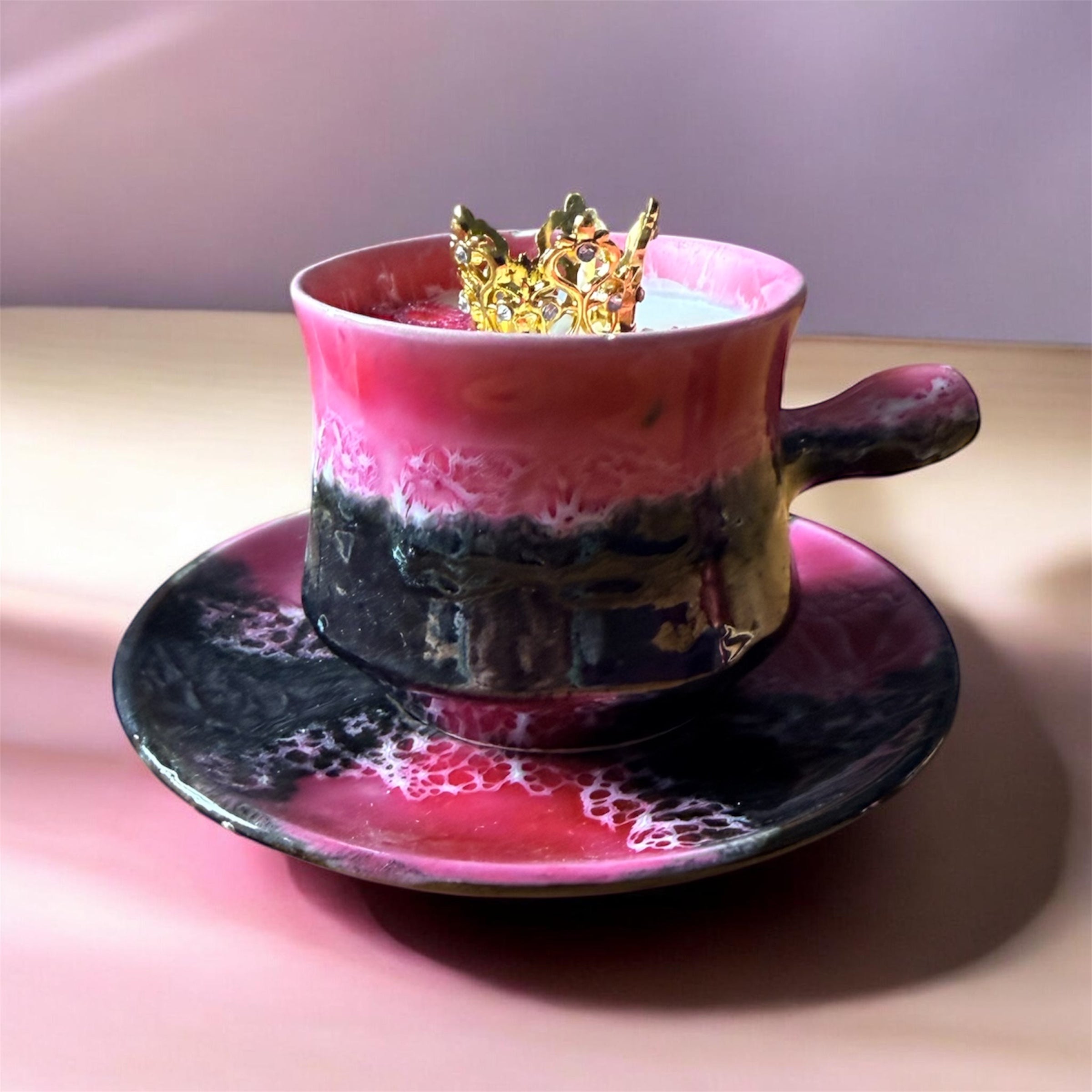 Bougie Queen G Ambre Gris