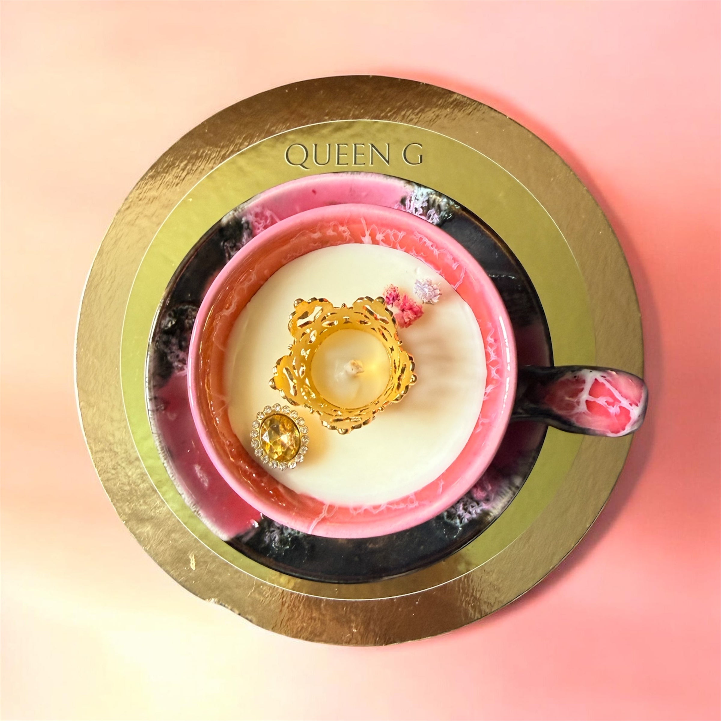 Bougie Queen G Ambre Gris