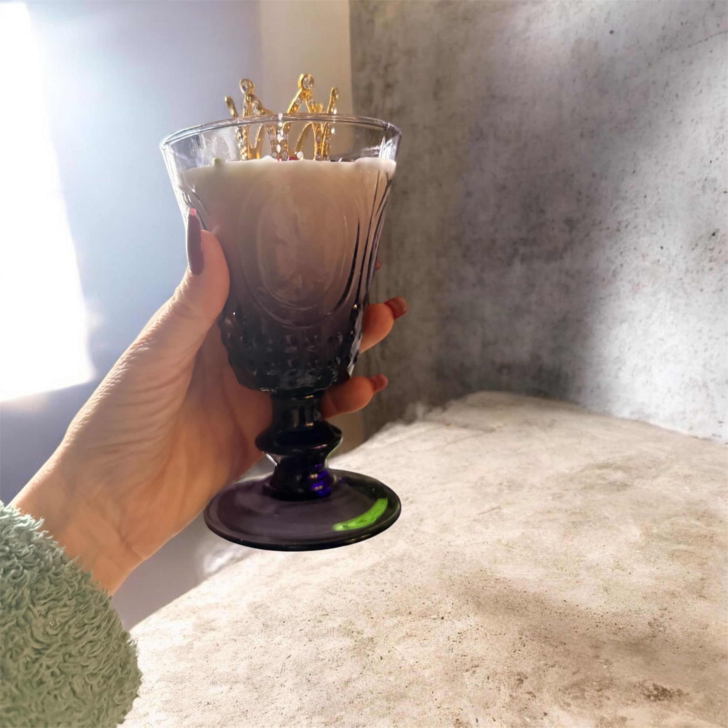 Bougie Queen G Ambre Gris