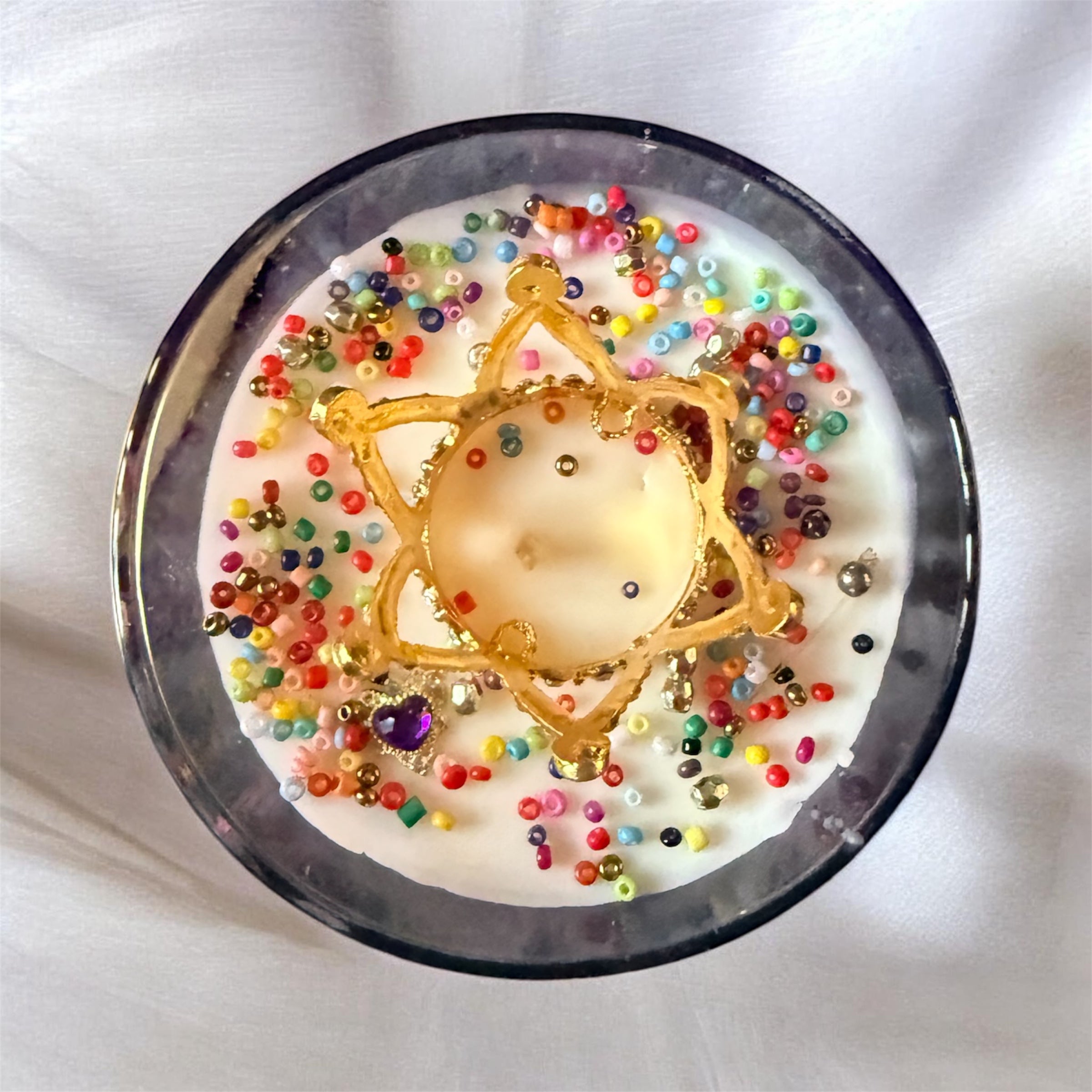 Bougie Queen G Ambre Gris