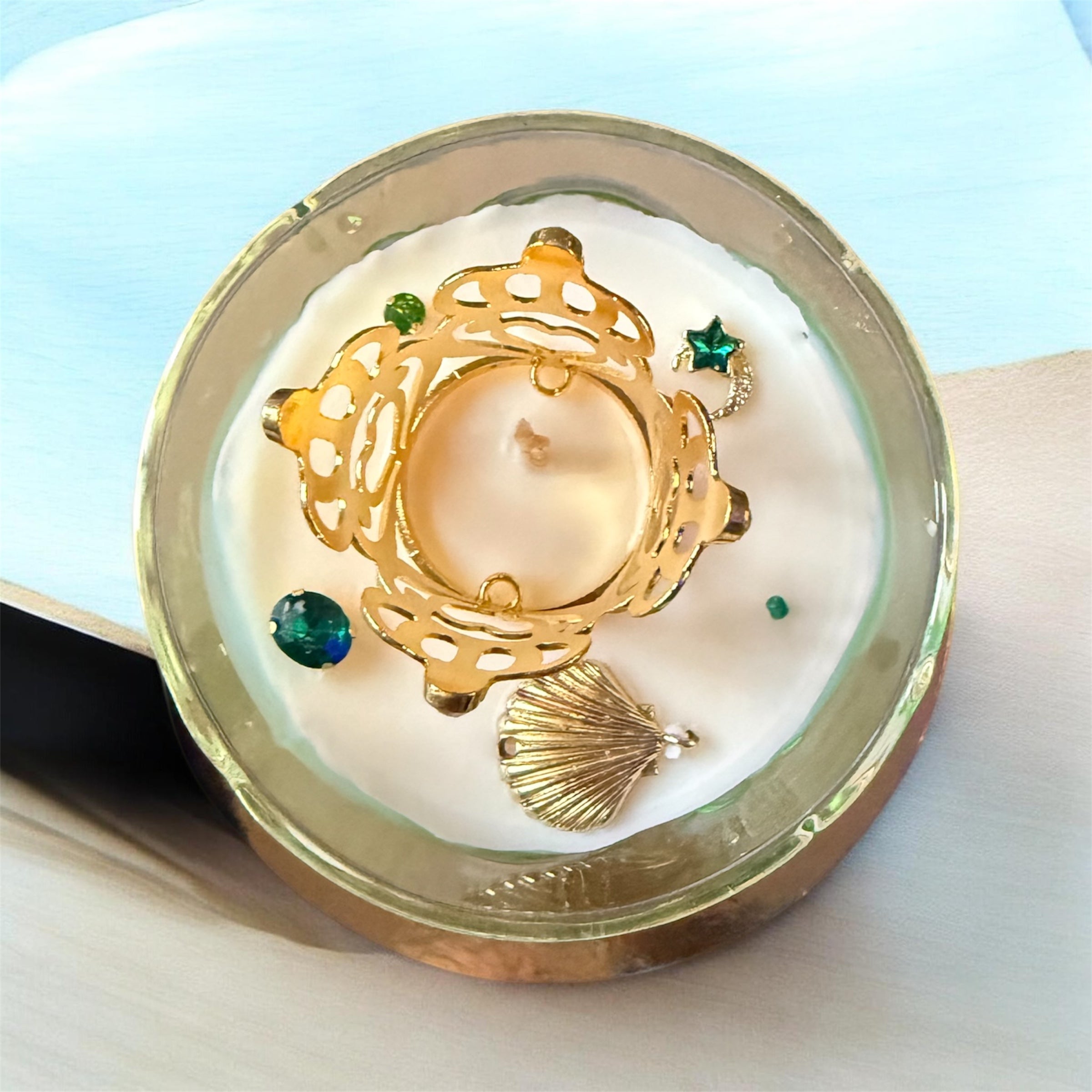 Bougie Queen G Ambre Gris