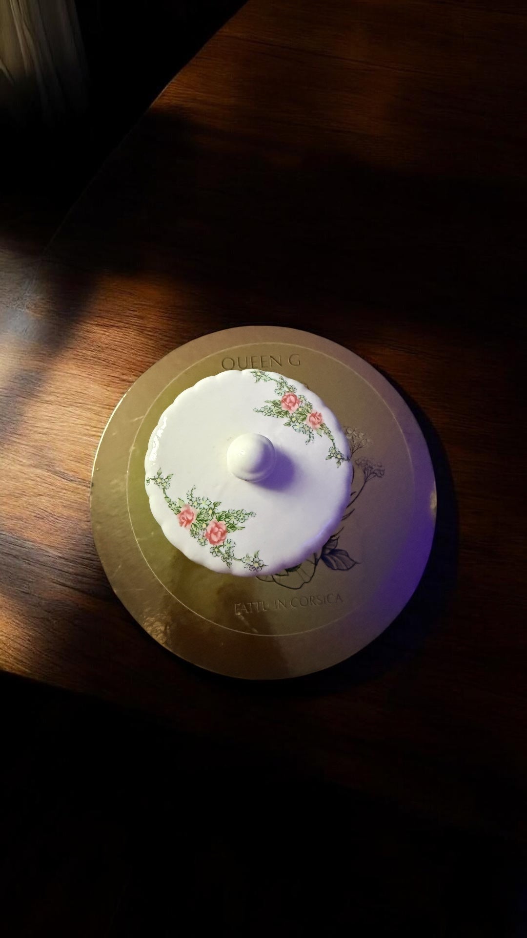 Bougie Queen G Ambre Gris