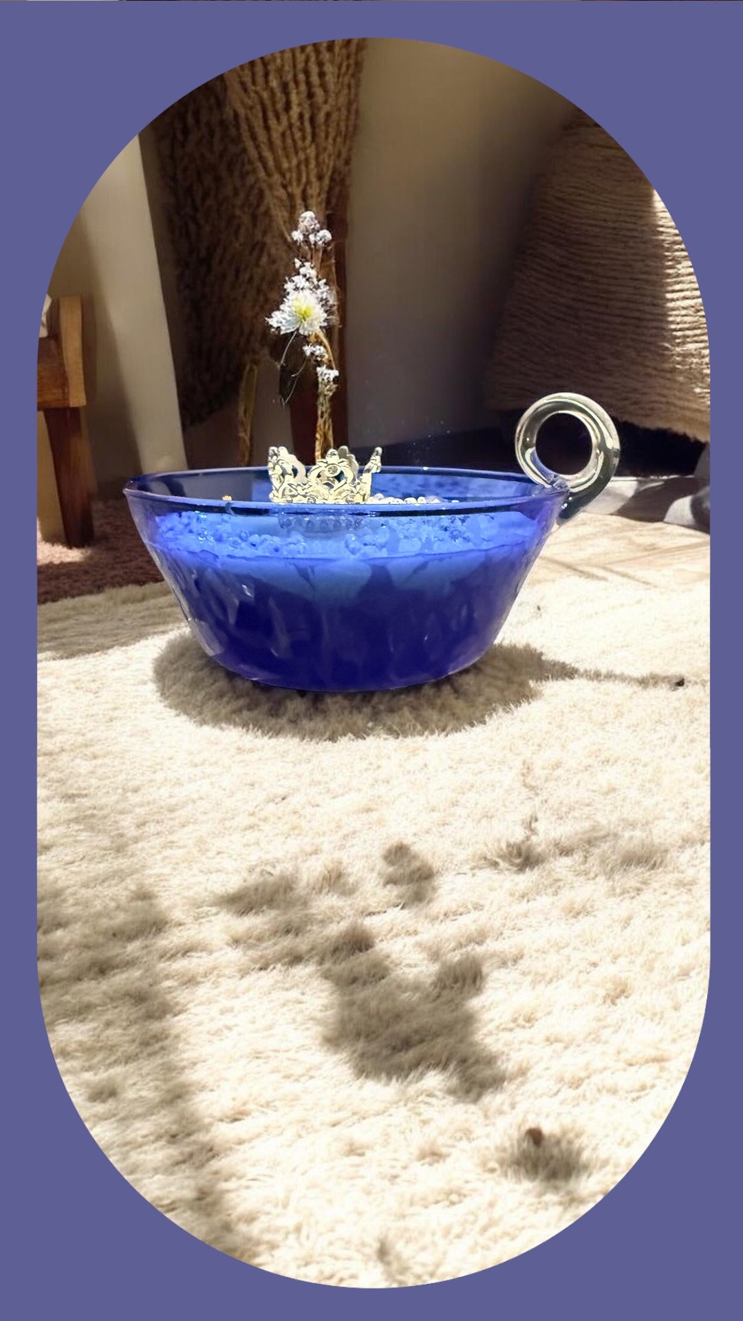 Bougie Queen G Ambre Gris