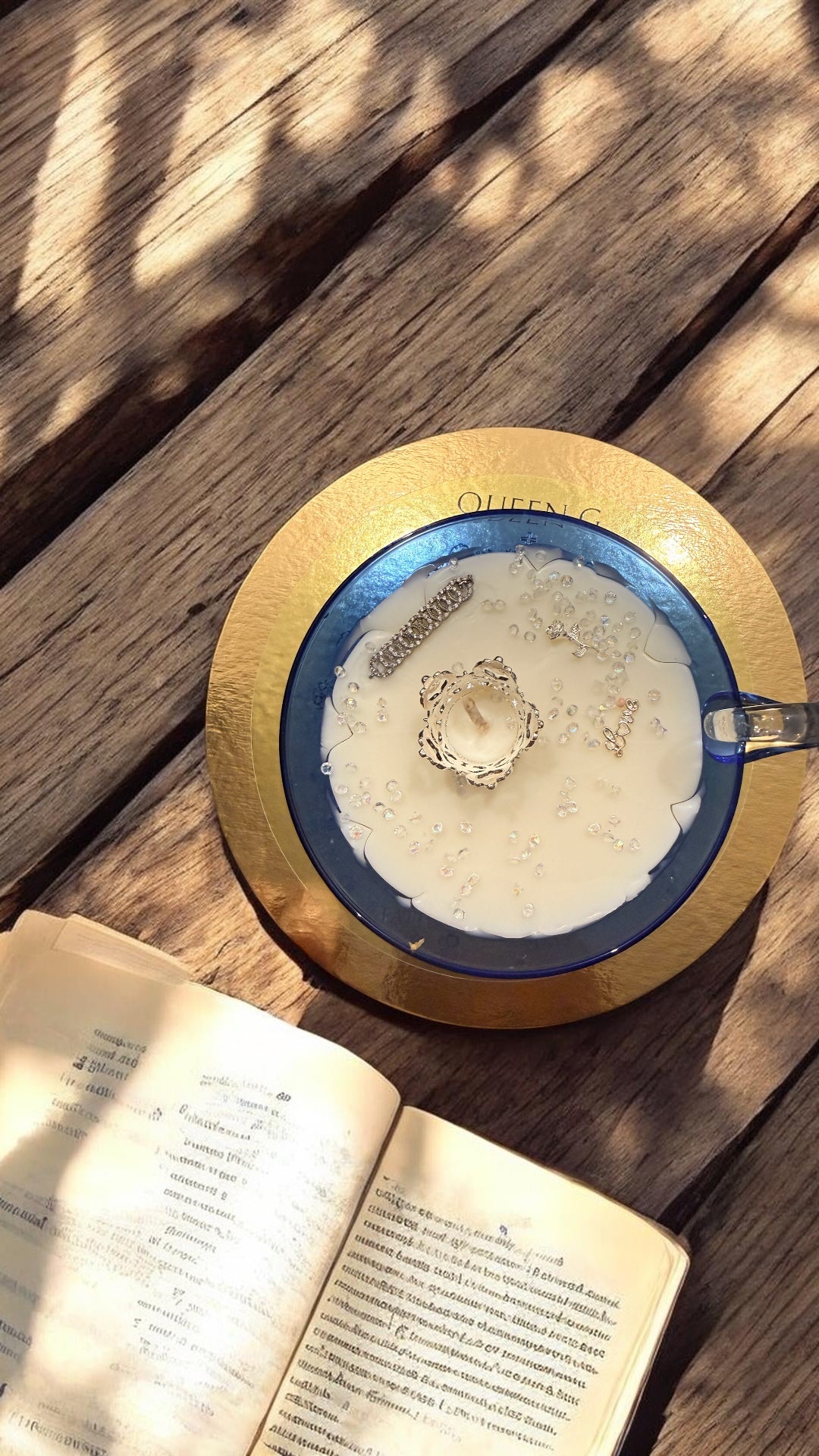 Bougie Queen G Ambre Gris