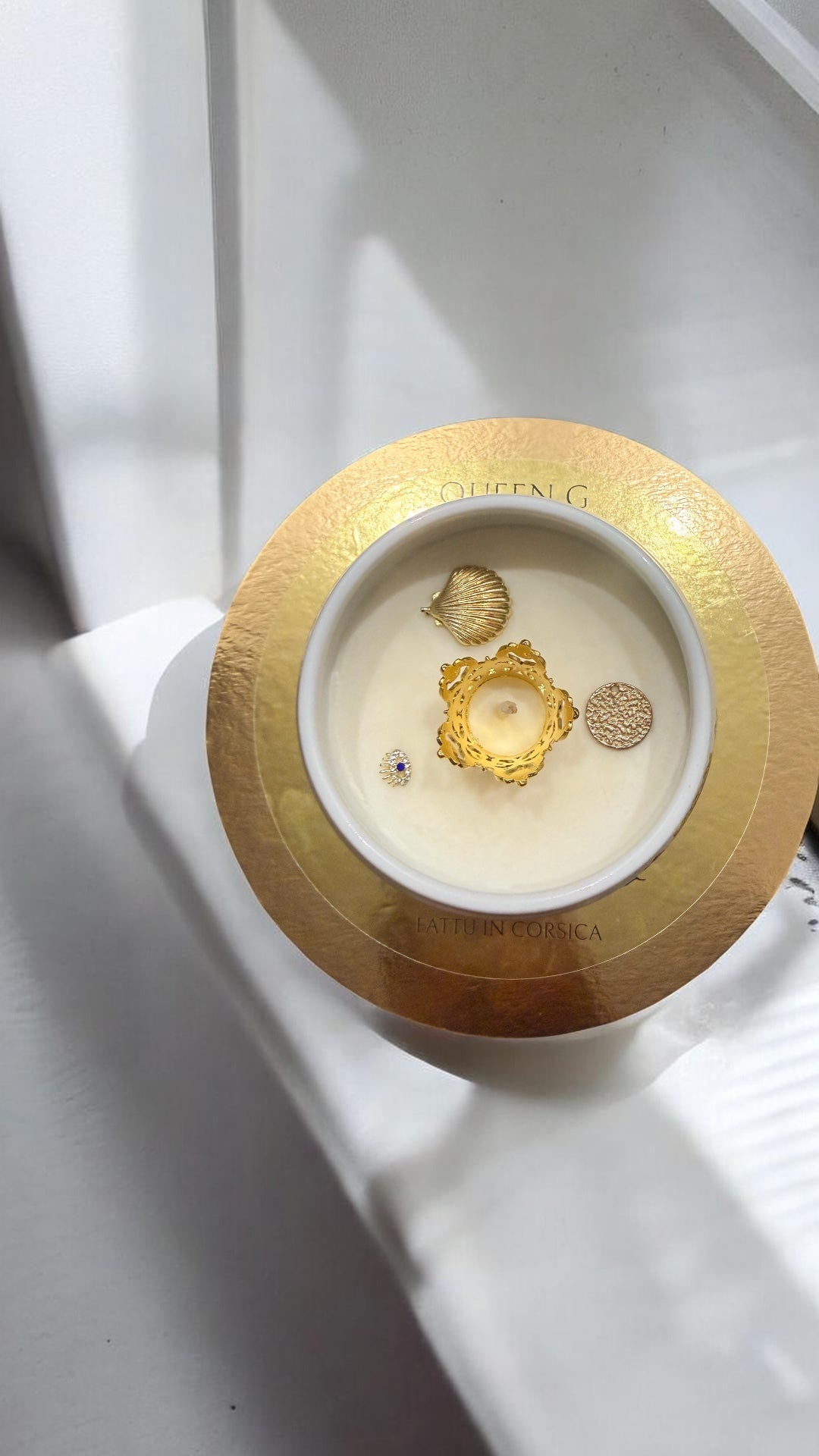 Bougie Queen G Ambre Gris