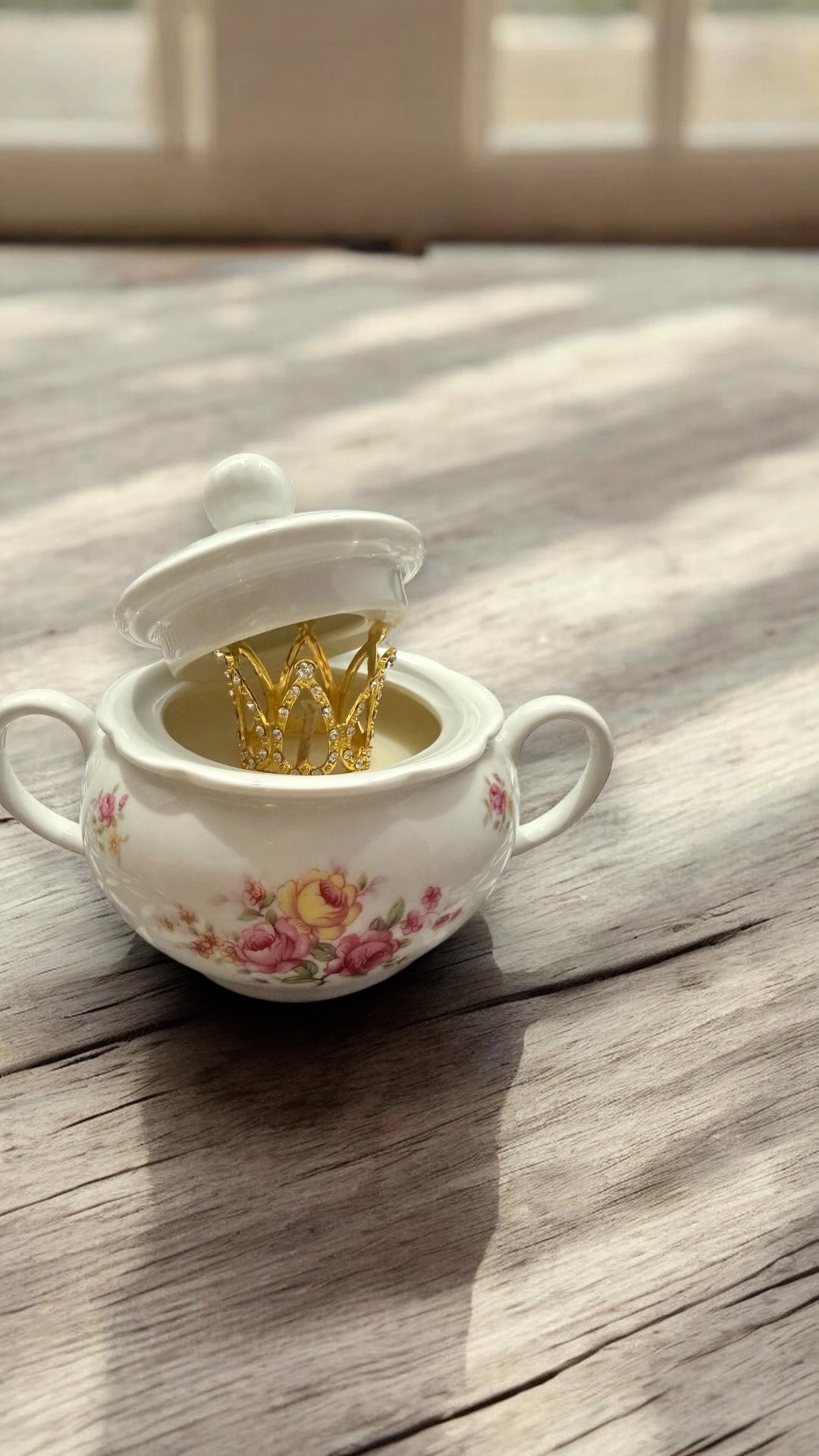 Bougie Queen G Chocolat Noisette