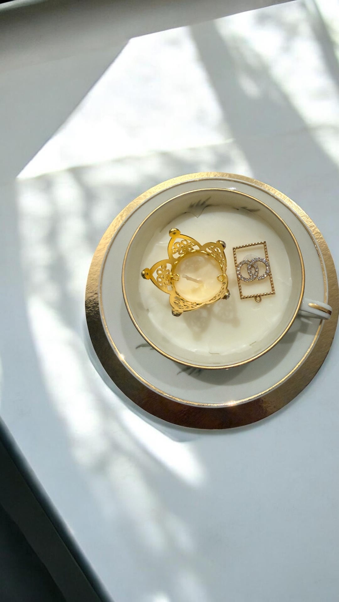 Bougie Queen G Chocolat Noisette