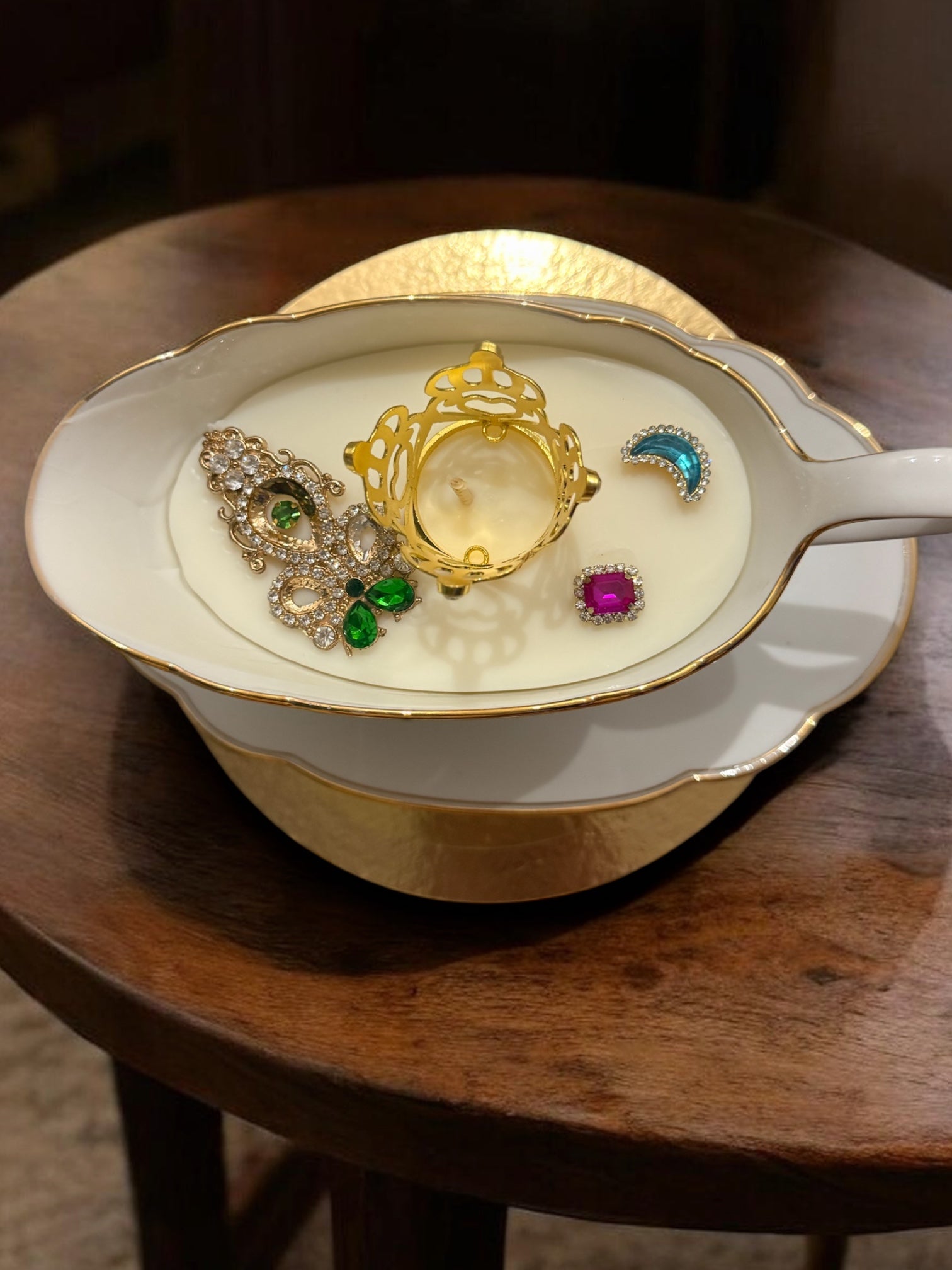 Bougie Queen G Ambre Gris