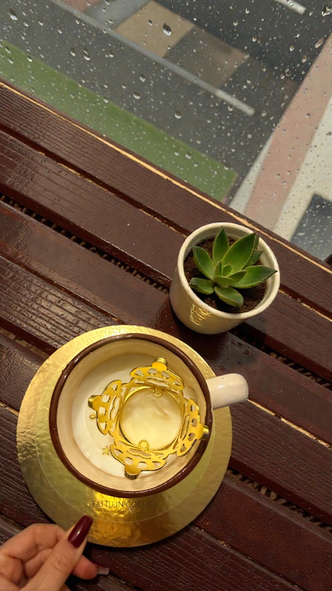 Bougie Queen G Chocolat Noisette