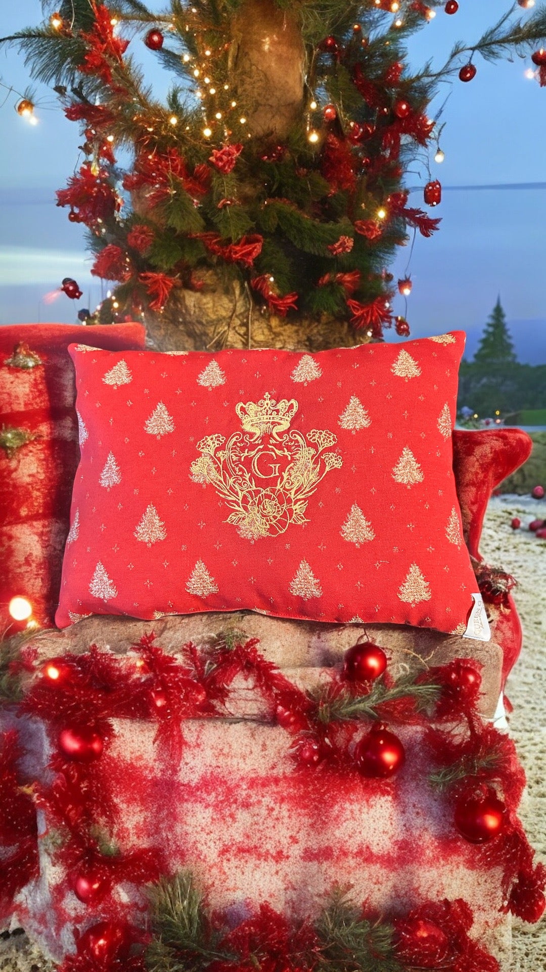 Coussin de Noël 🎅 dimension :45x33cm