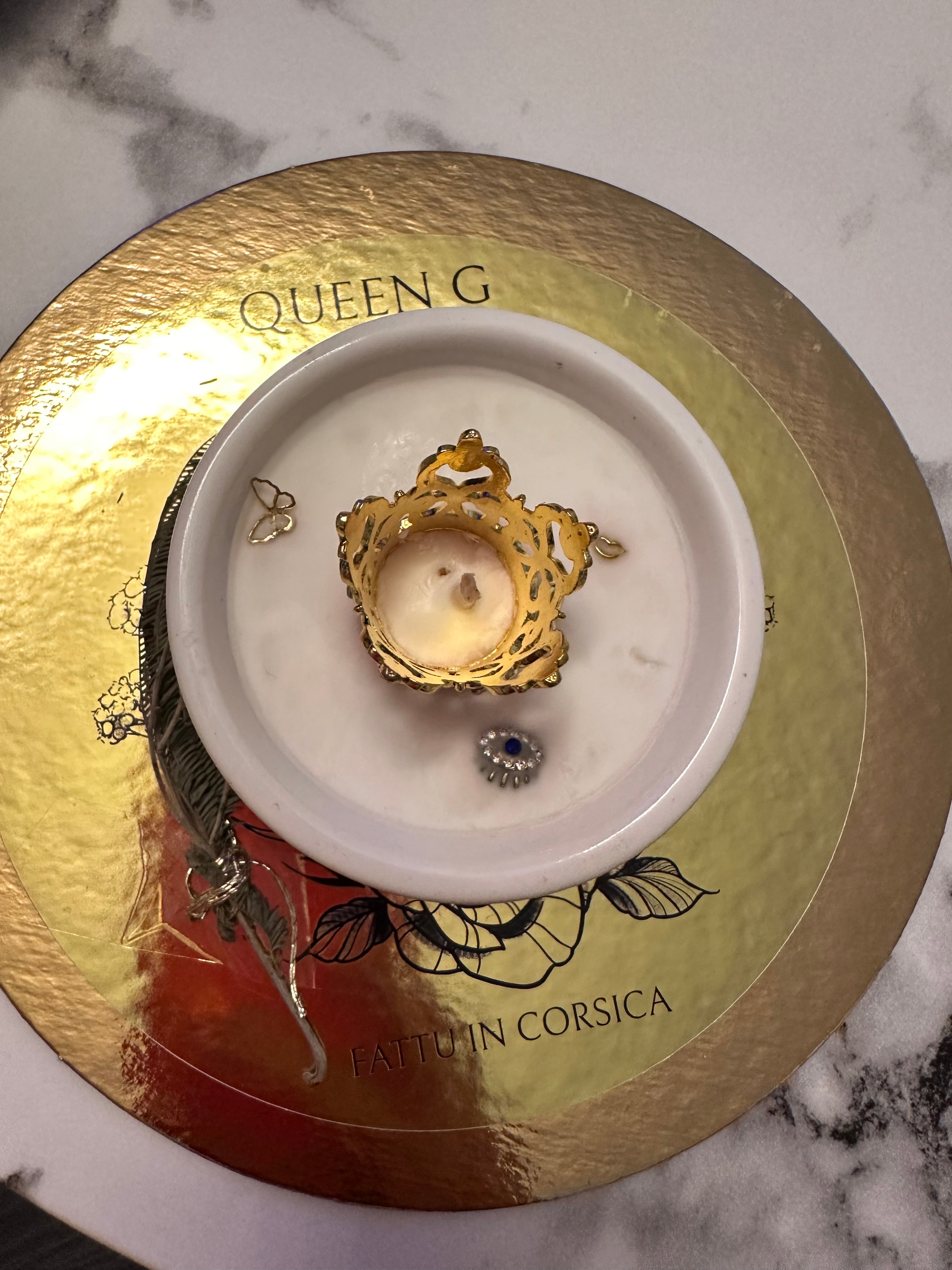 Bougie Queen G Fleurs du Maquis Corse