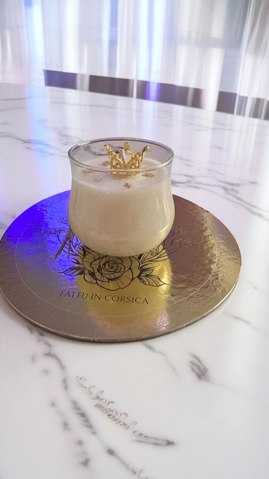 Bougie Queen G Ambre Gris