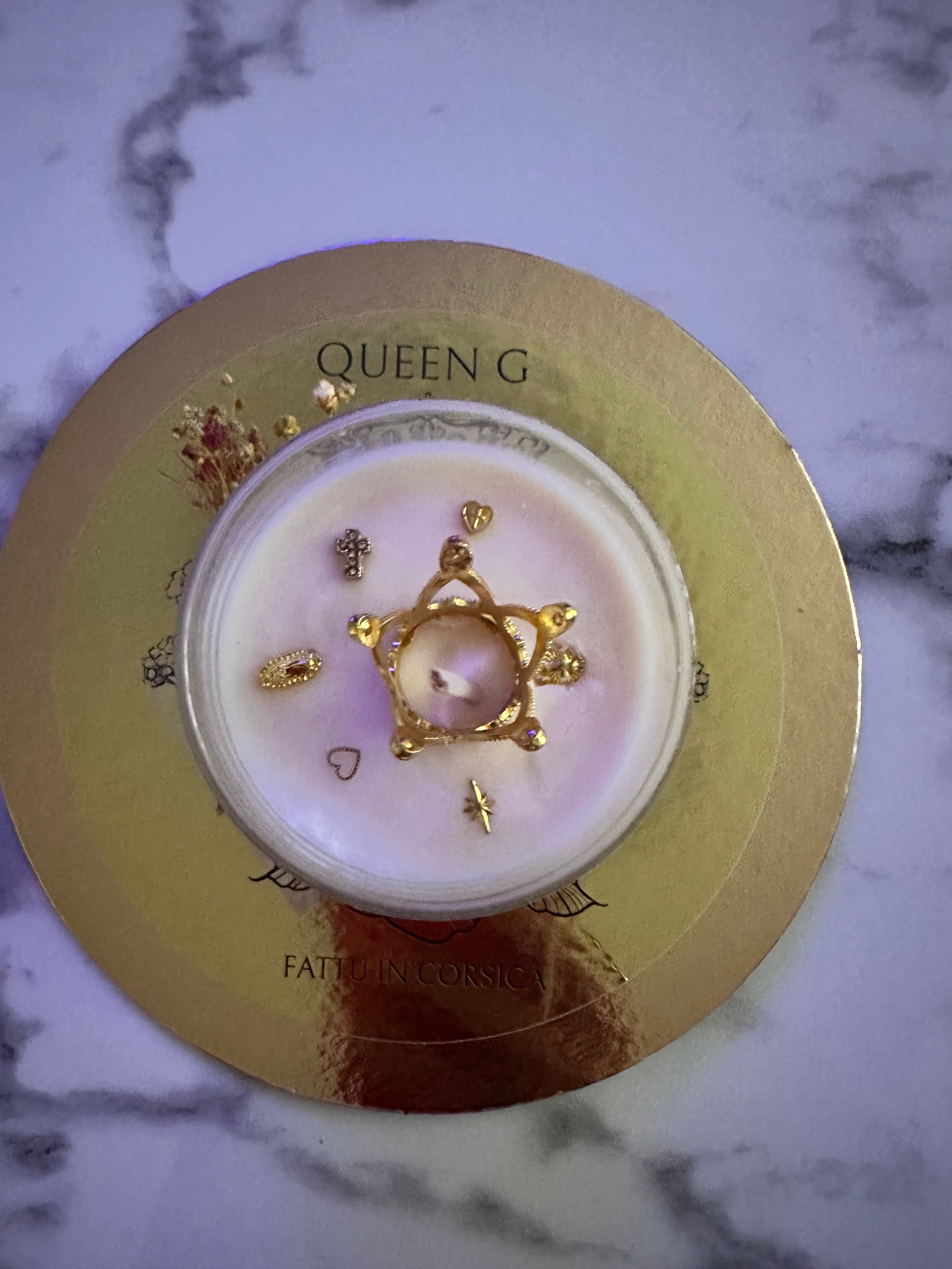 Bougie Queen G Ambre Gris