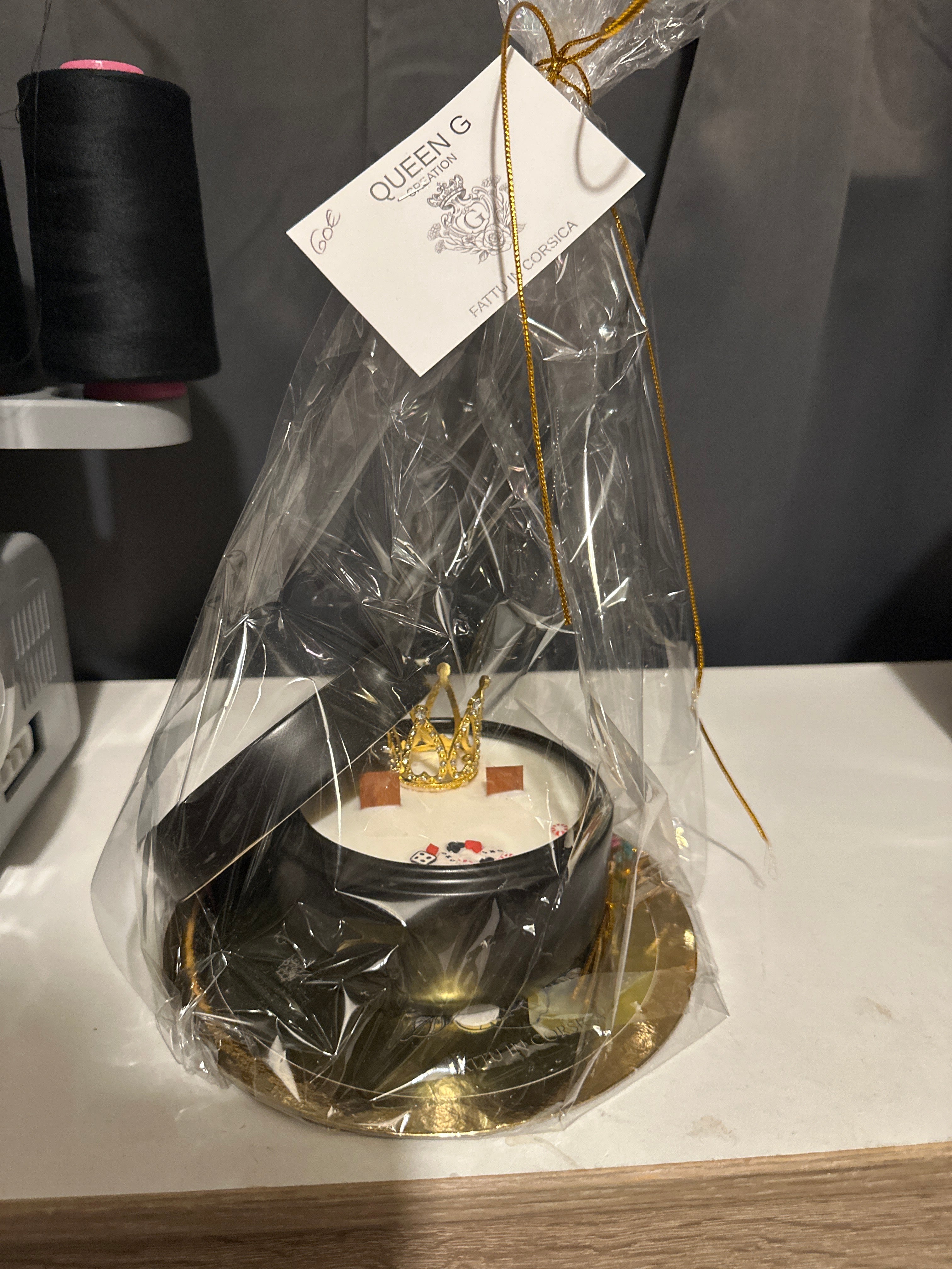 Bougie Queen G Fleurs du Maquis Corse