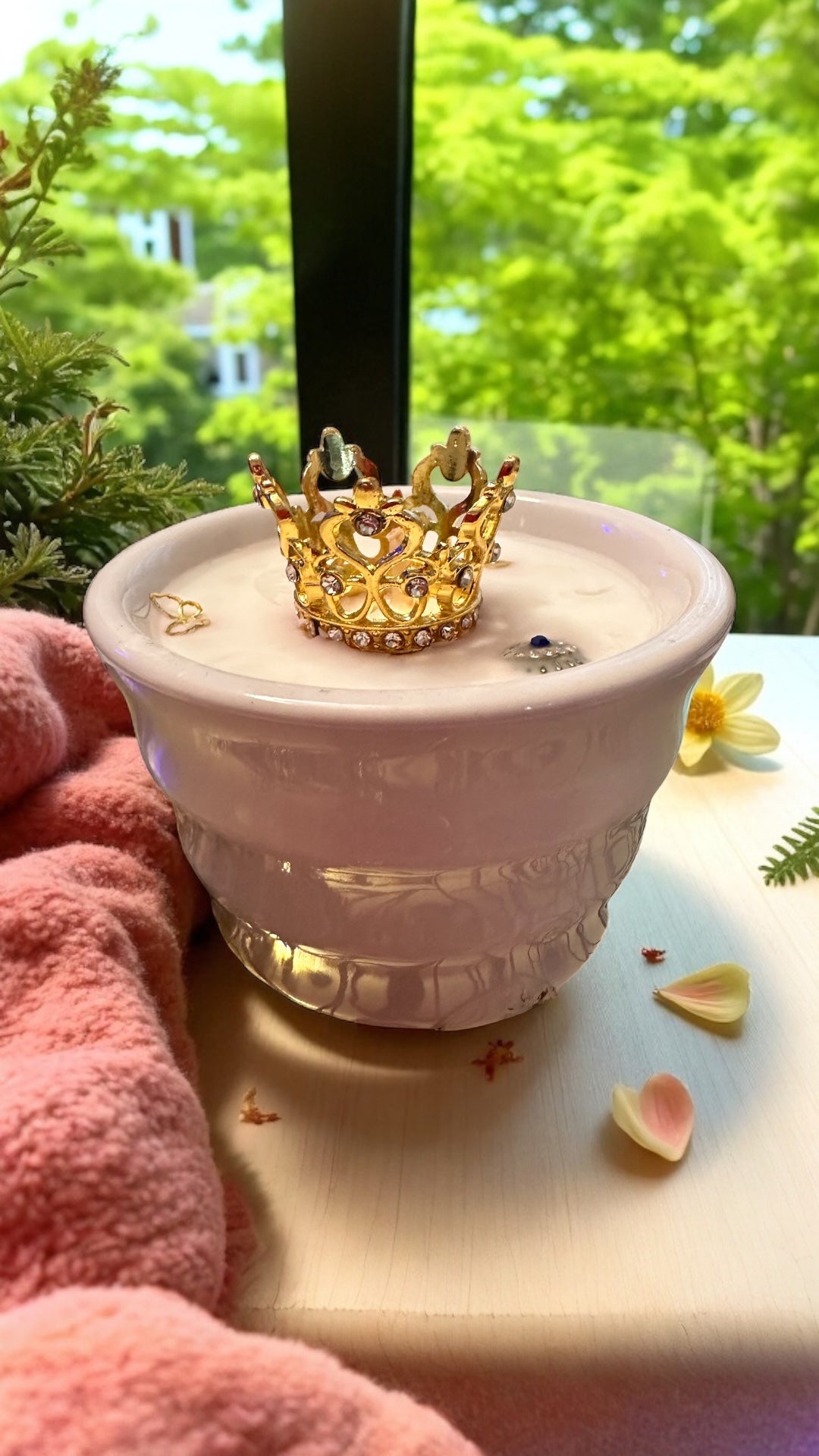 Bougie Queen G Fleurs du Maquis Corse