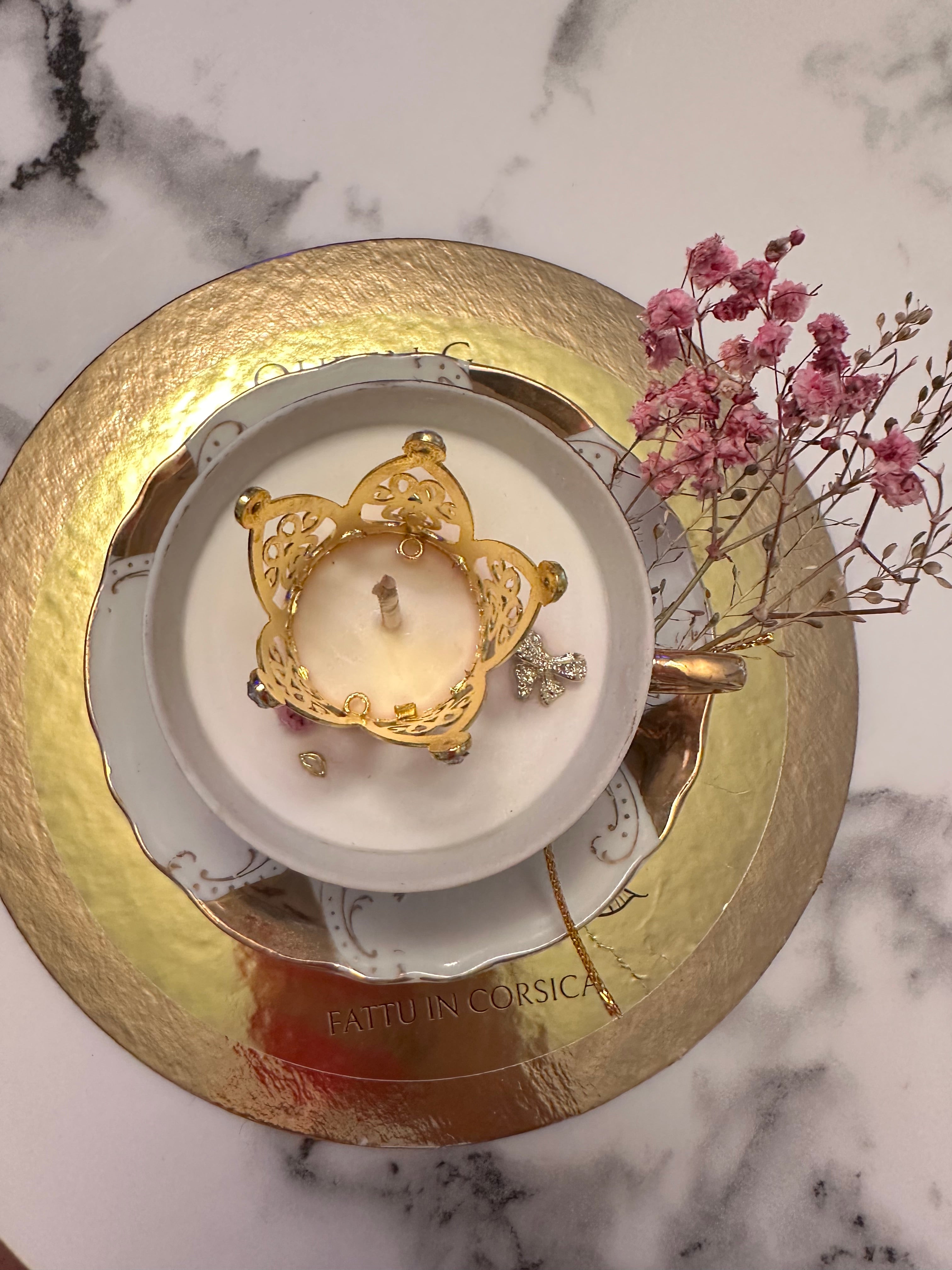 Bougie Queen G Fleurs du Maquis Corse
