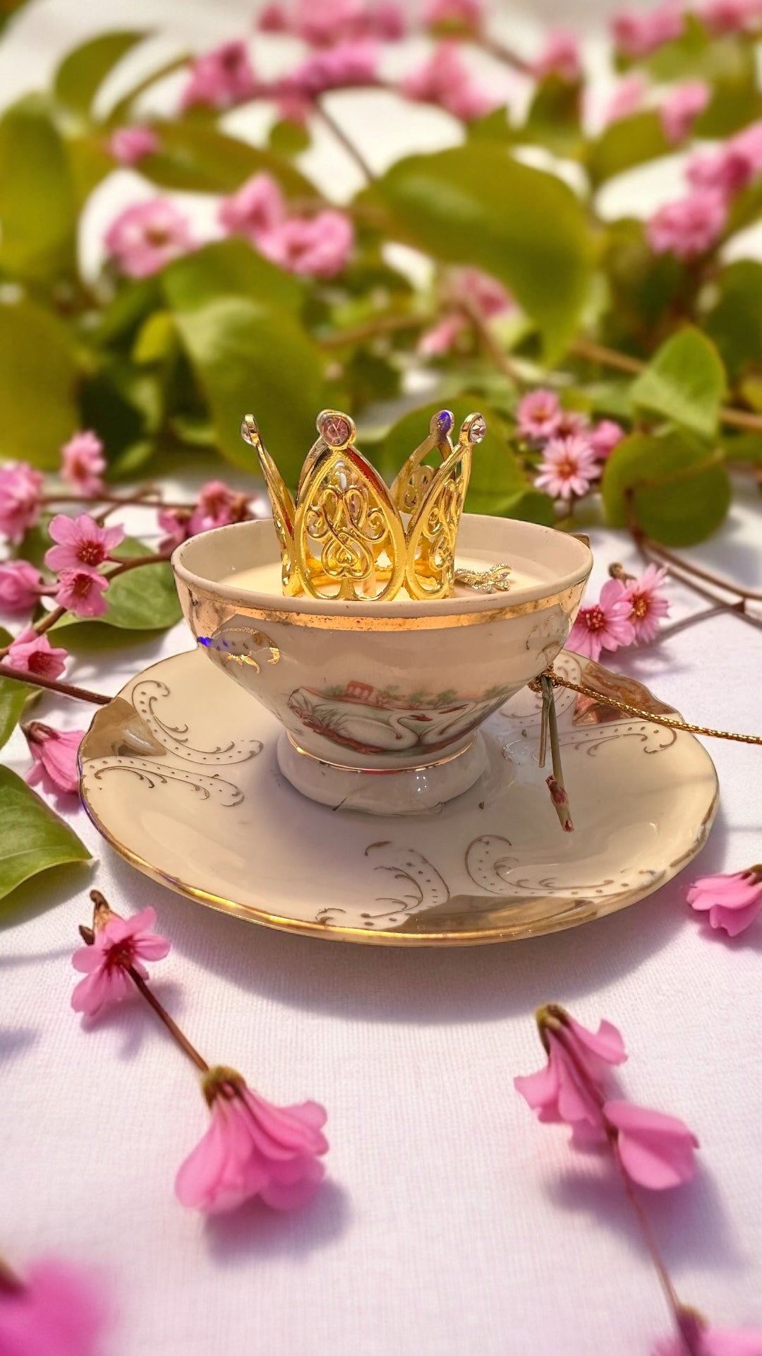 Bougie Queen G Fleurs du Maquis Corse
