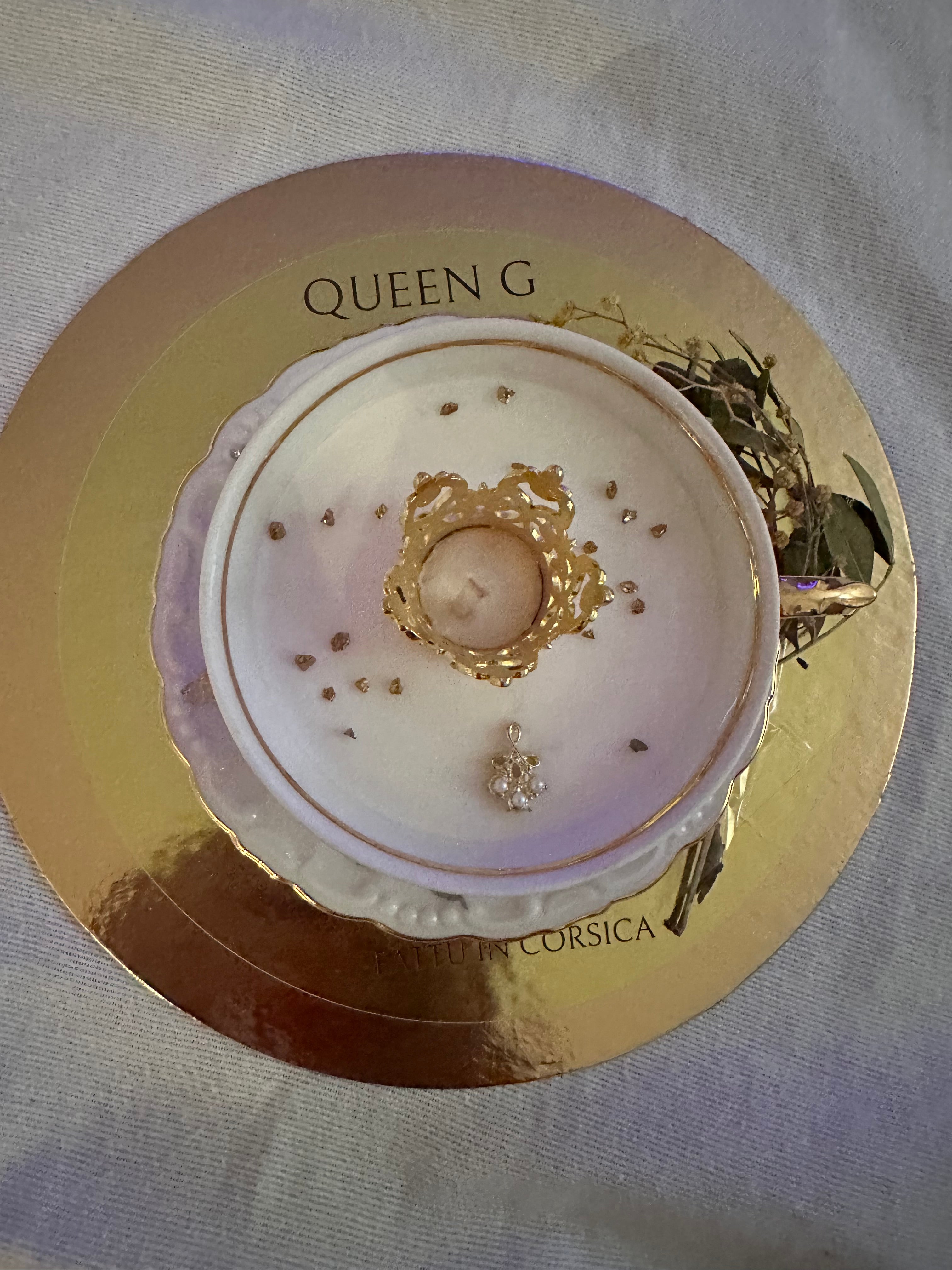 Bougie Queen G Fleurs du Maquis