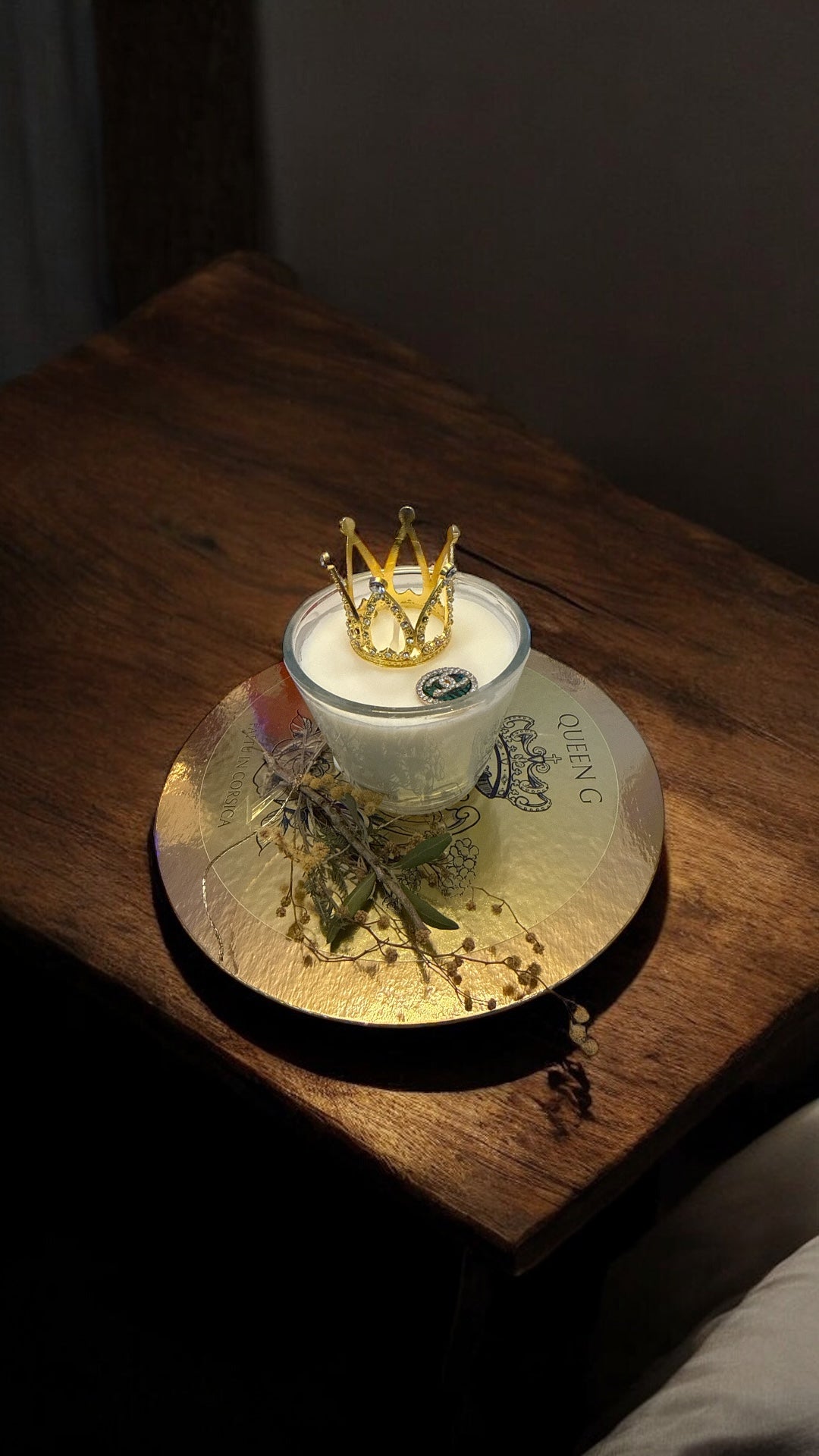Bougie Queen G Sapin