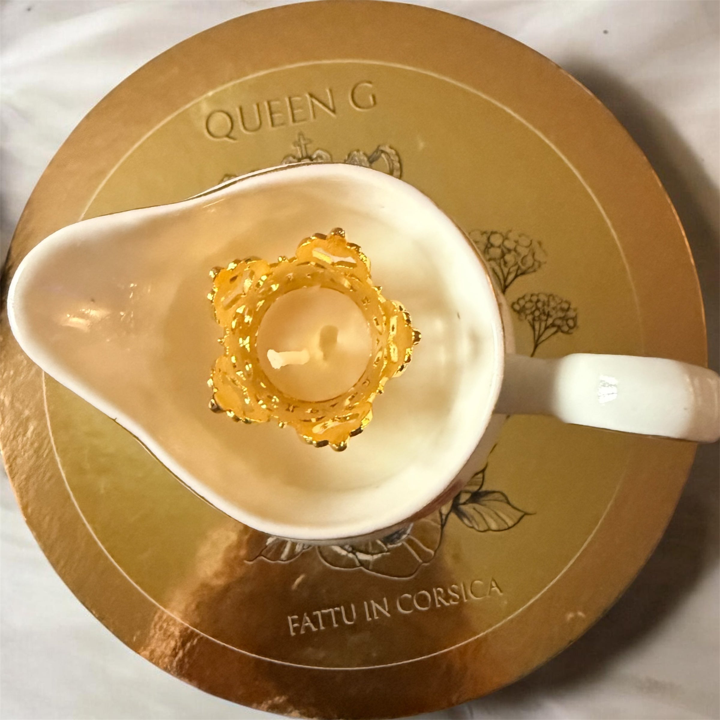 Bougie Queen G Ambre Gris