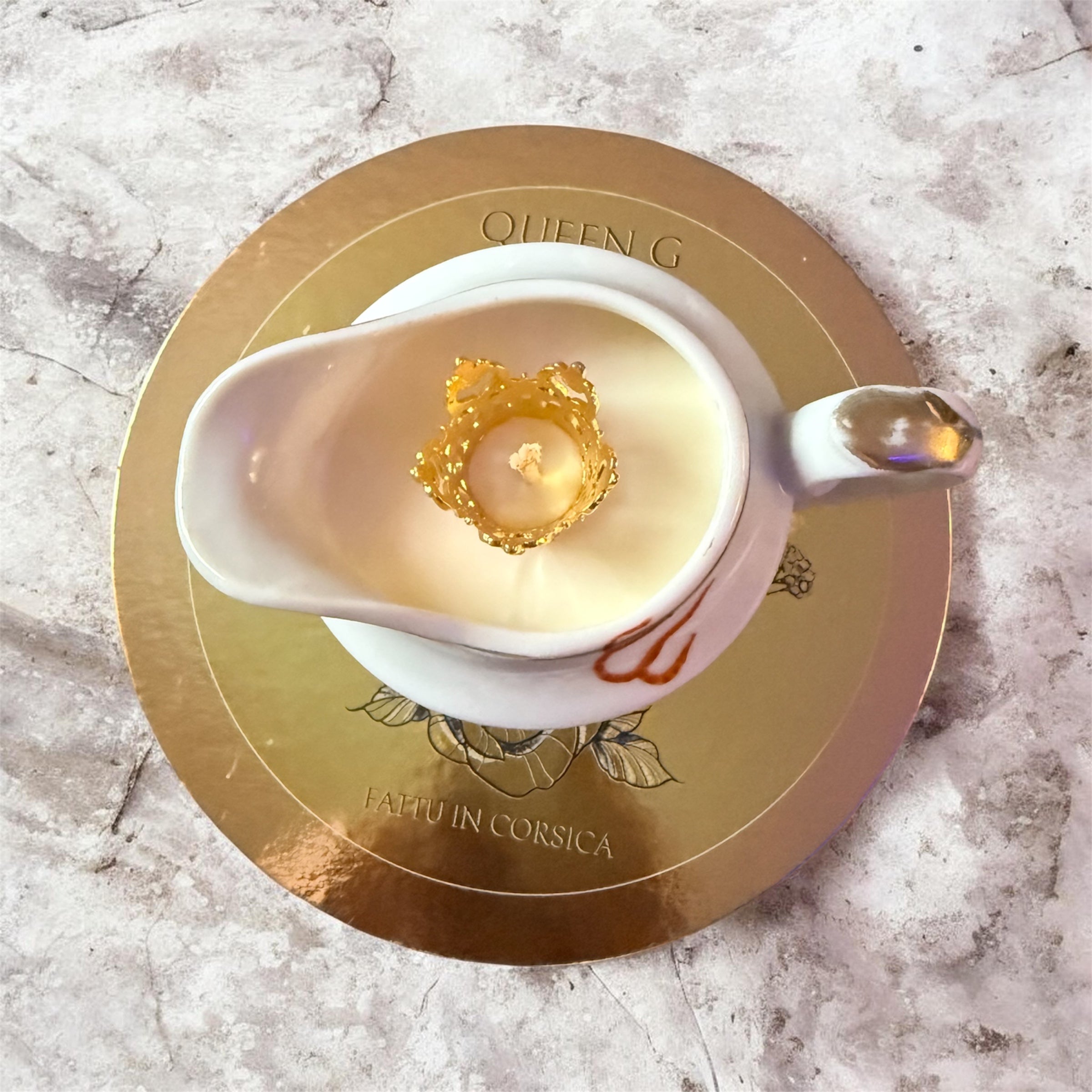 Bougie Queen G Ambre Gris