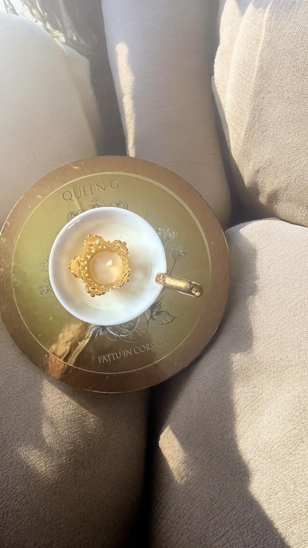 Bougie Queen G Ambre Gris