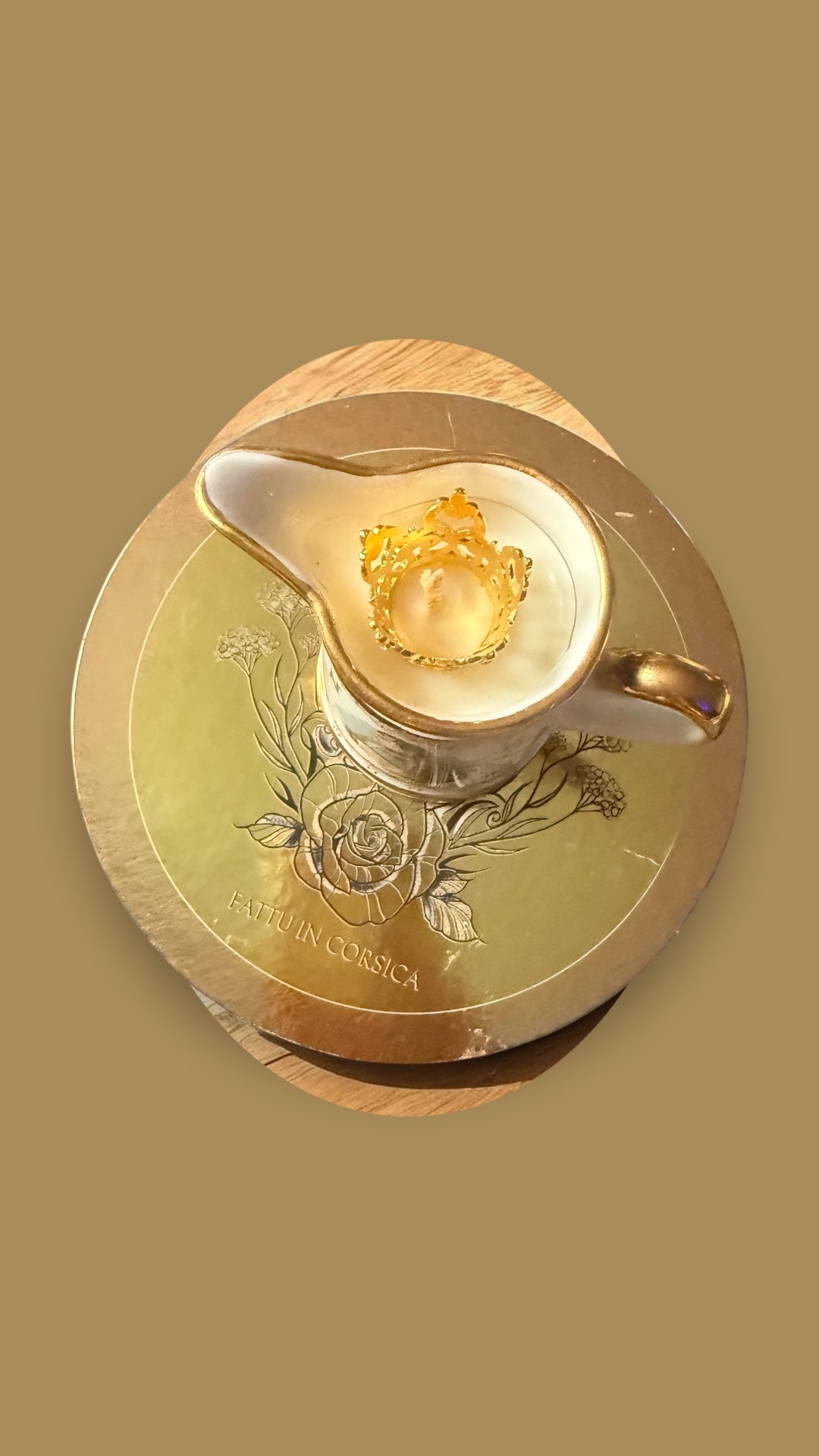 Bougie Queen G Ambre Gris