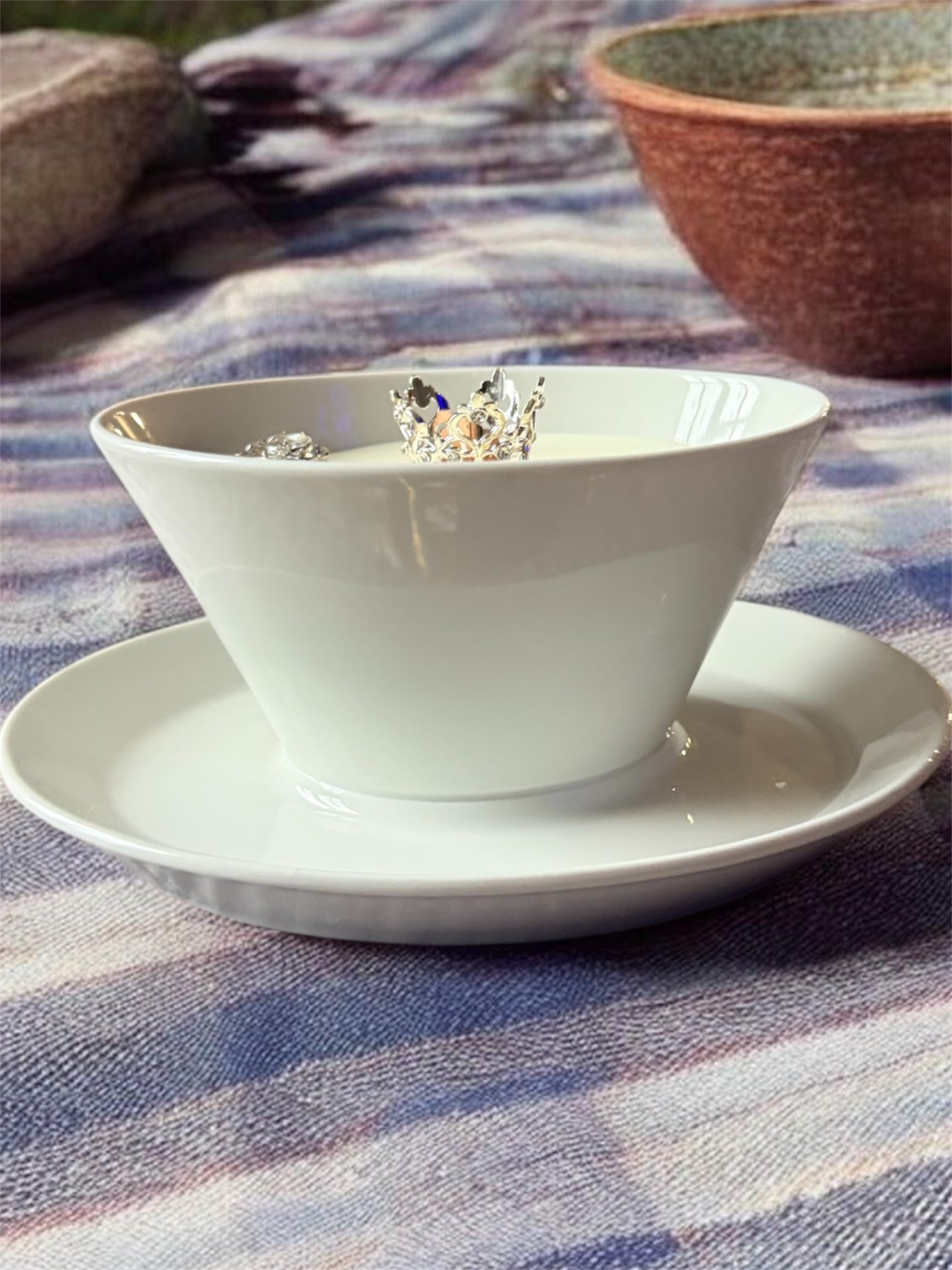 Bougie Queen G Ambre Gris