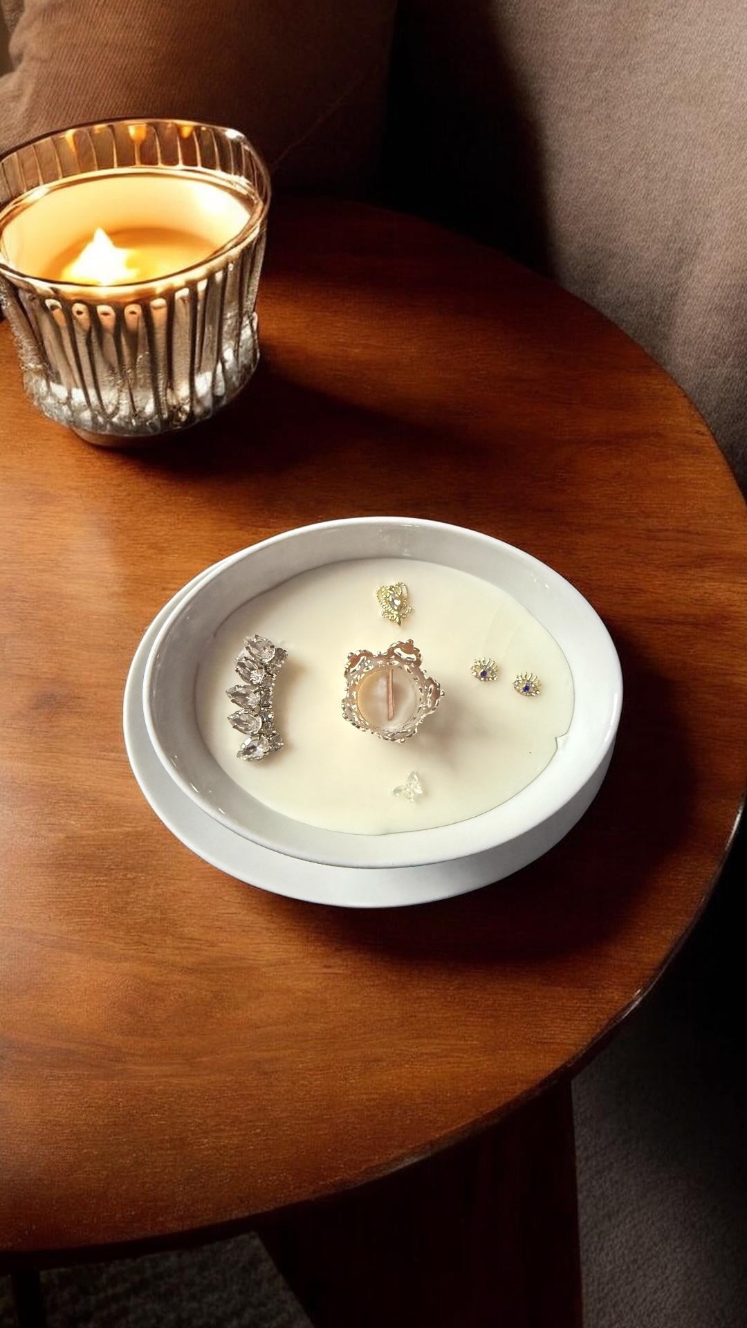 Bougie Queen G Ambre Gris