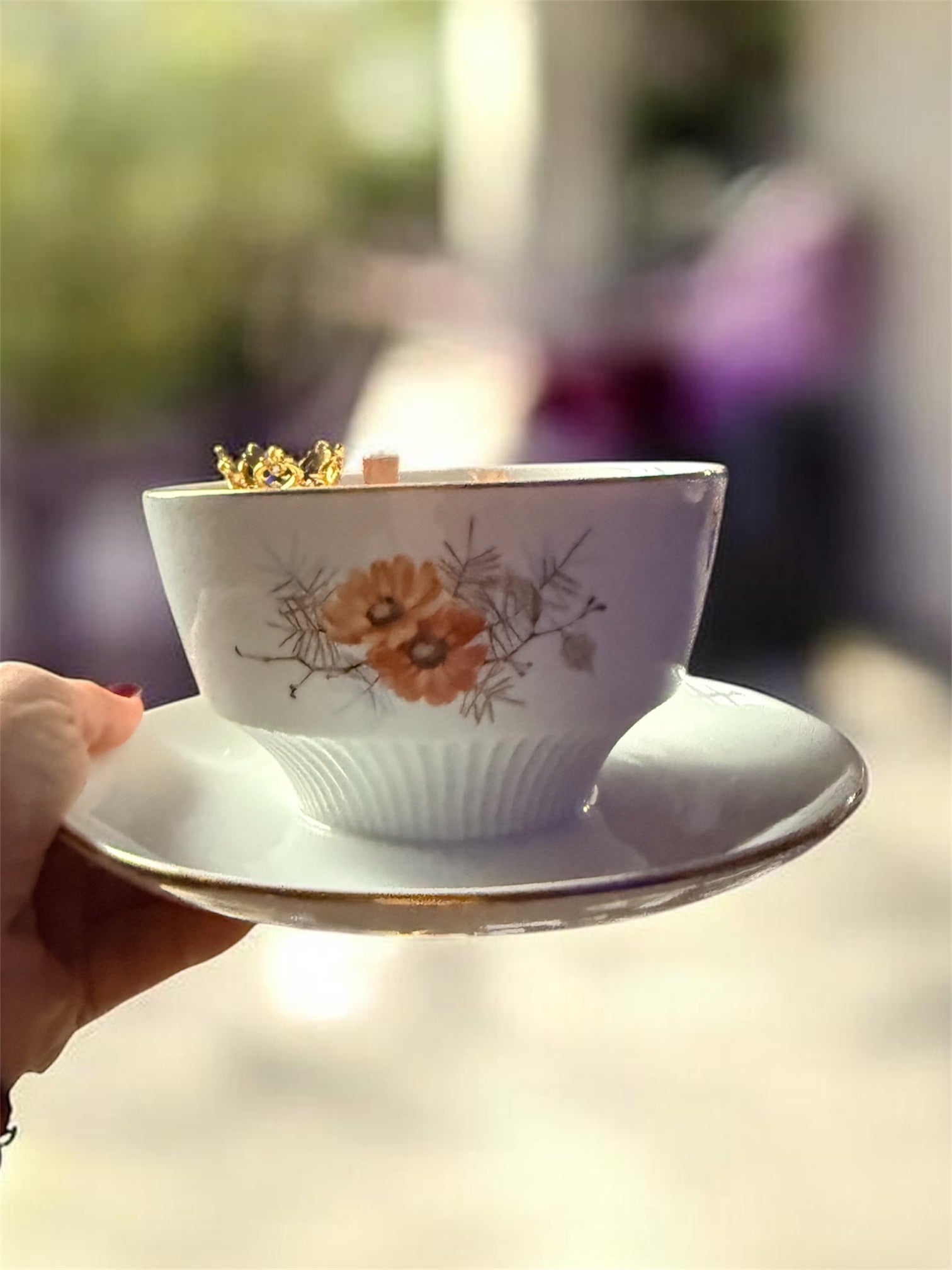 Bougie Queen G Ambre Gris