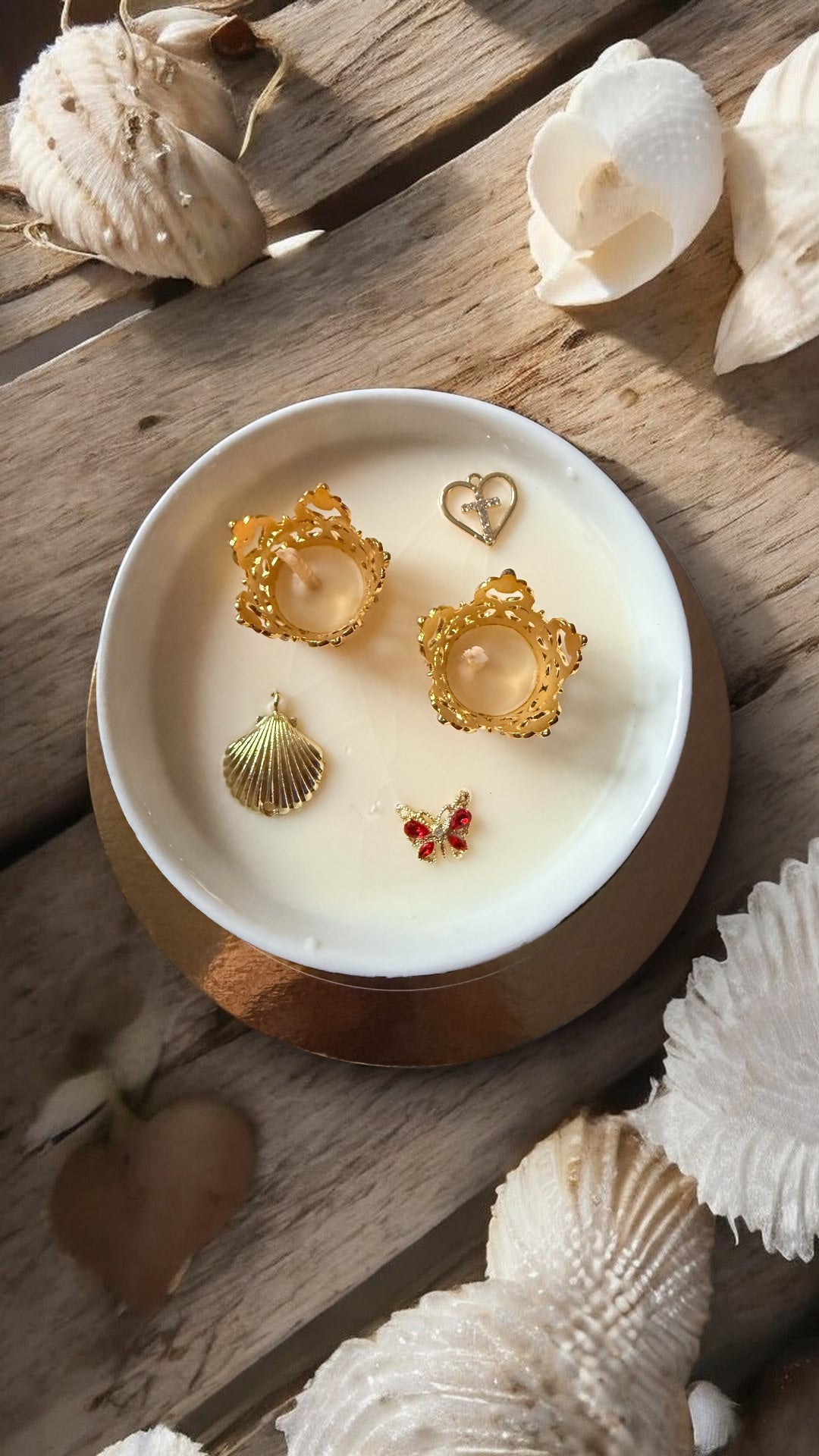 Bougie Queen G Ambre Gris