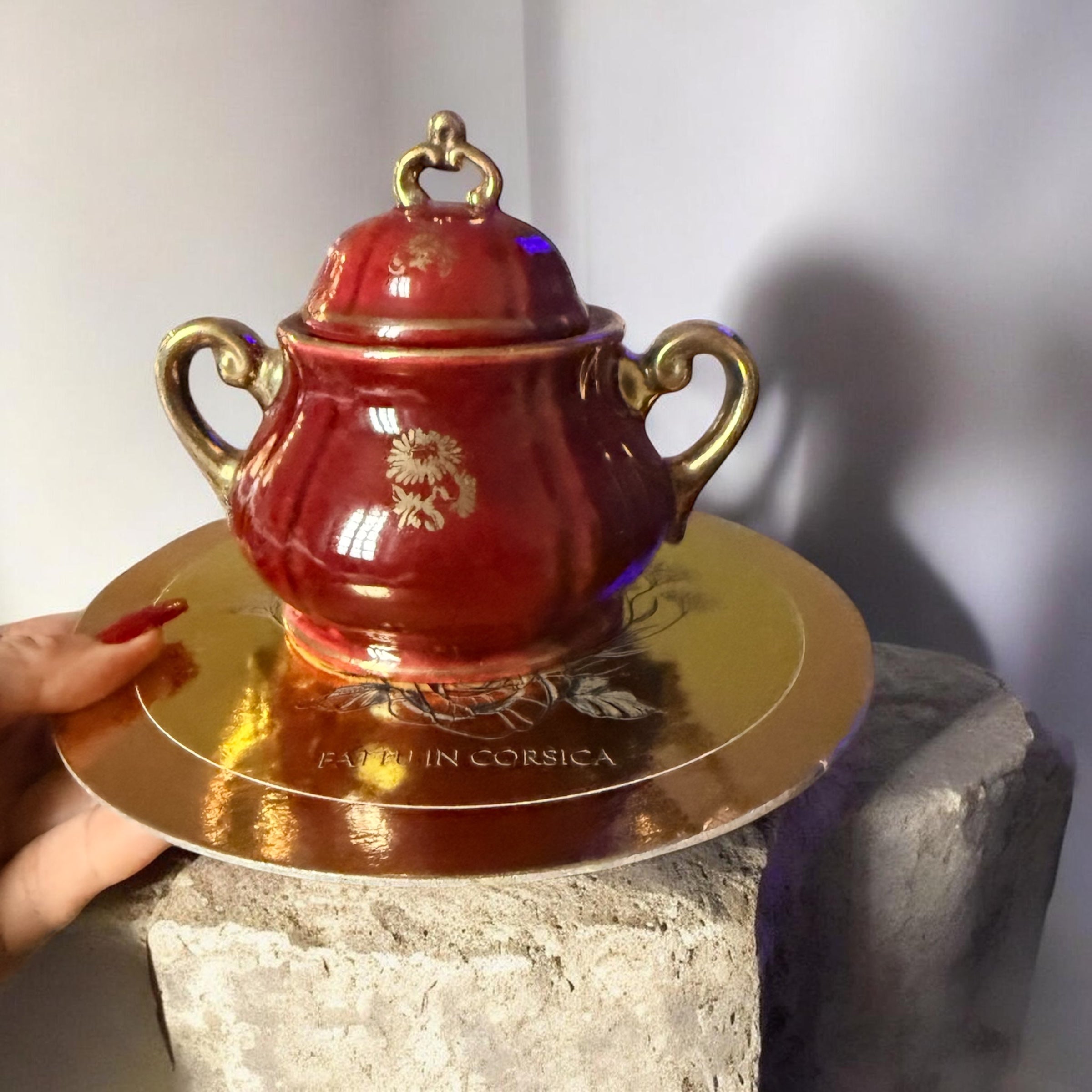 Bougie Queen G Ambre Gris