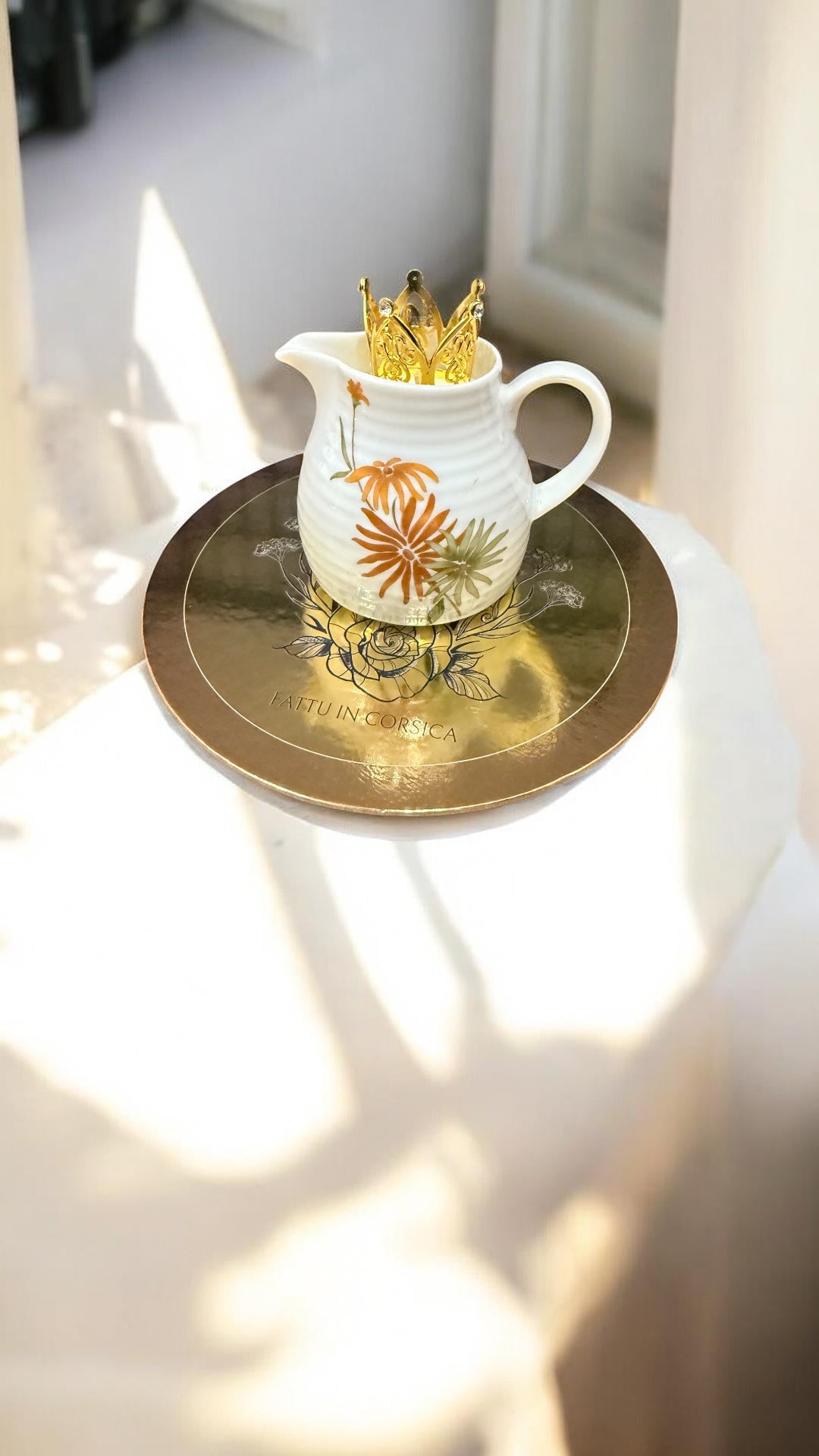 Bougie Queen G Ambre Gris